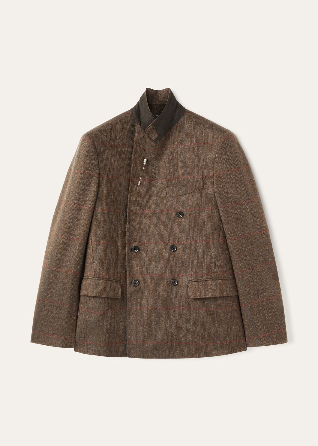 Loro Piana o1w1db10825 FAO6575 Milano Jacket in Brown Size US L / EU 52-54 / 3 - 8 Thumbnail