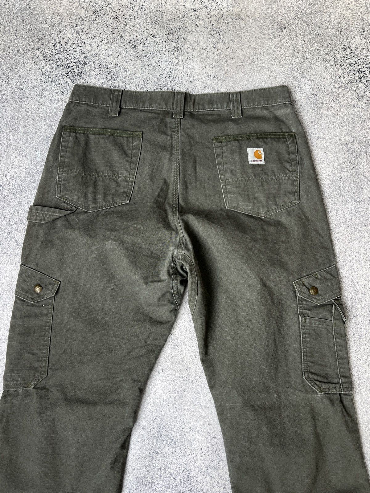 Carhartt × Vintage Vintage CARHARTT RELAXED RIPSTOP CARGO DOUBLE KNEE PANTS Size US 34 / EU 50 - 14 Thumbnail