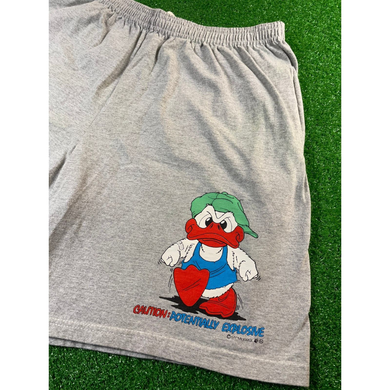 Vintage Vintage 90s Cartoon Looney Tunes Duck XL 33 Shorts USA Made Size US 32 / EU 48 - 1 Thumbnail
