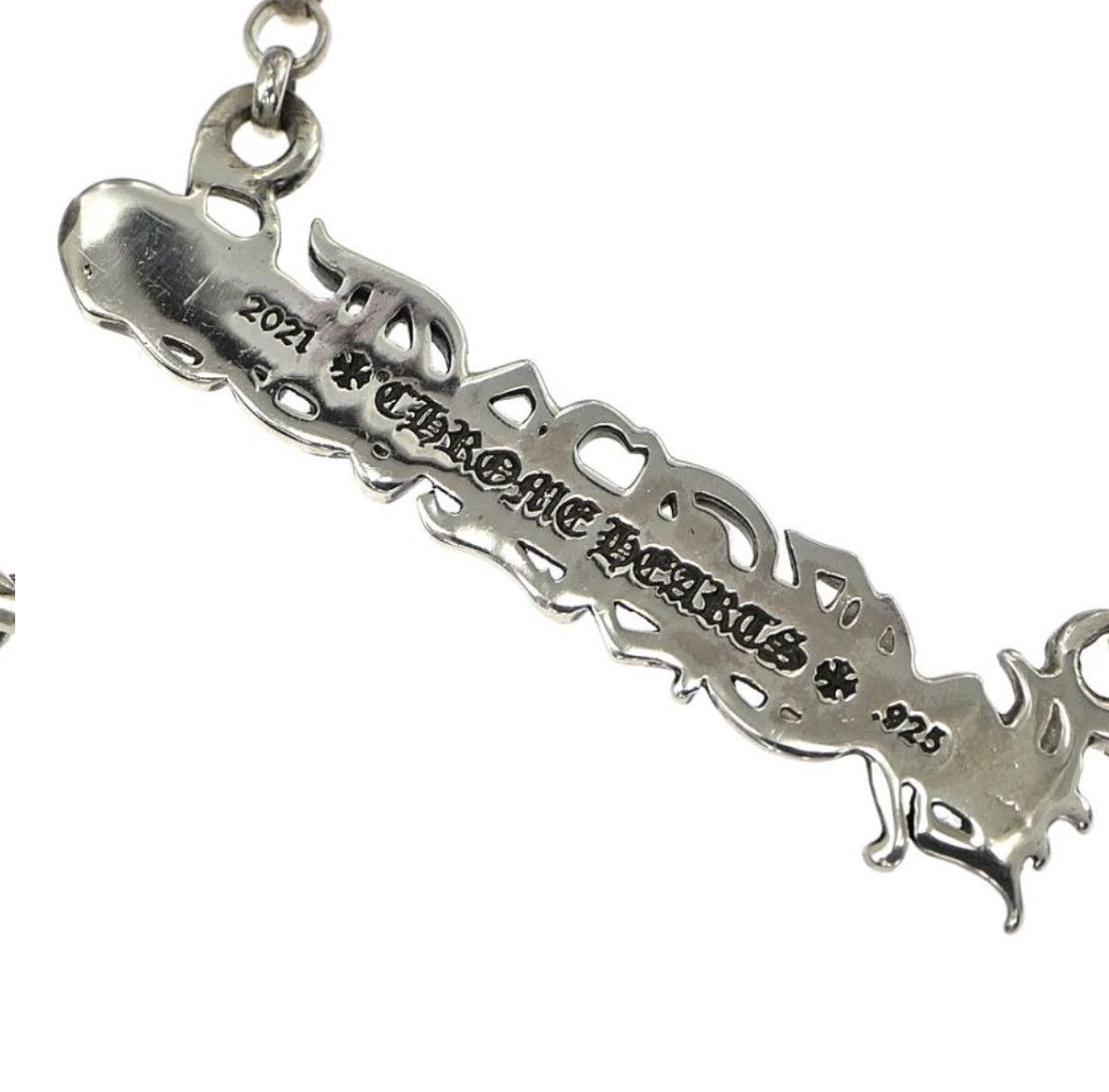 Chrome Hearts Chrome hearts letter hearts neckchain necklace Size ONE SIZE - 5 Thumbnail