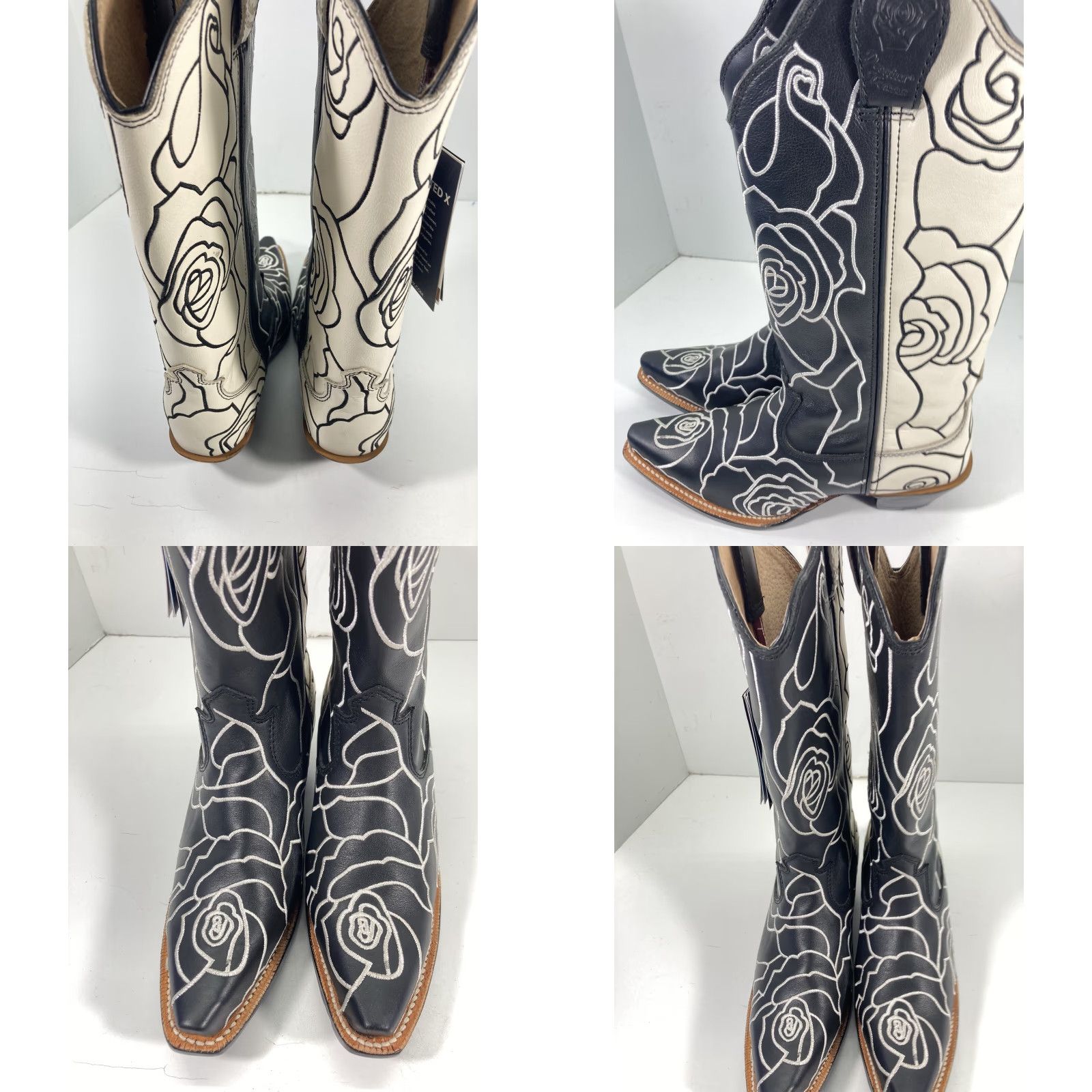 Twisted X Twisted X Olivia Bennett Boots Women Sz 6 B Black Leather Floral Western NWT Size US 6 / IT 36 - 10 Thumbnail