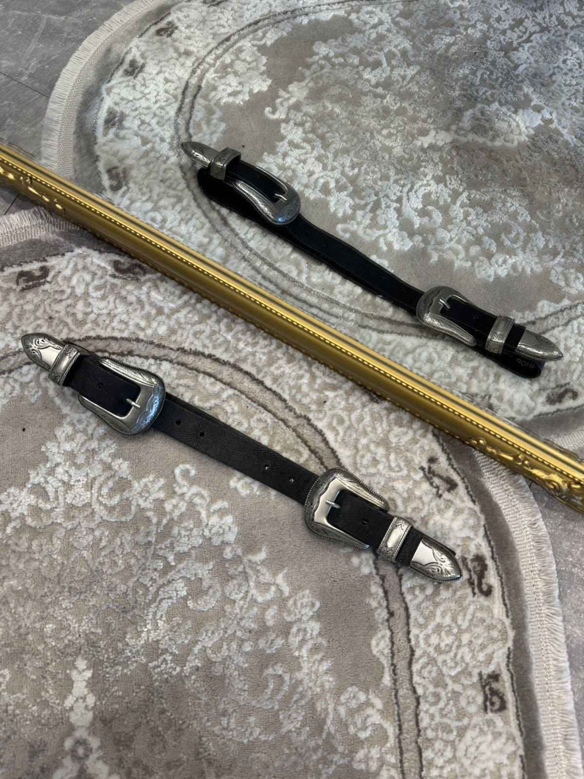 If Six Was Nine VTG Number Nine Y2K JAPANESE BELT GOTH PUNK RAVE KANYE STYLE Size ONE SIZE - 2 Thumbnail