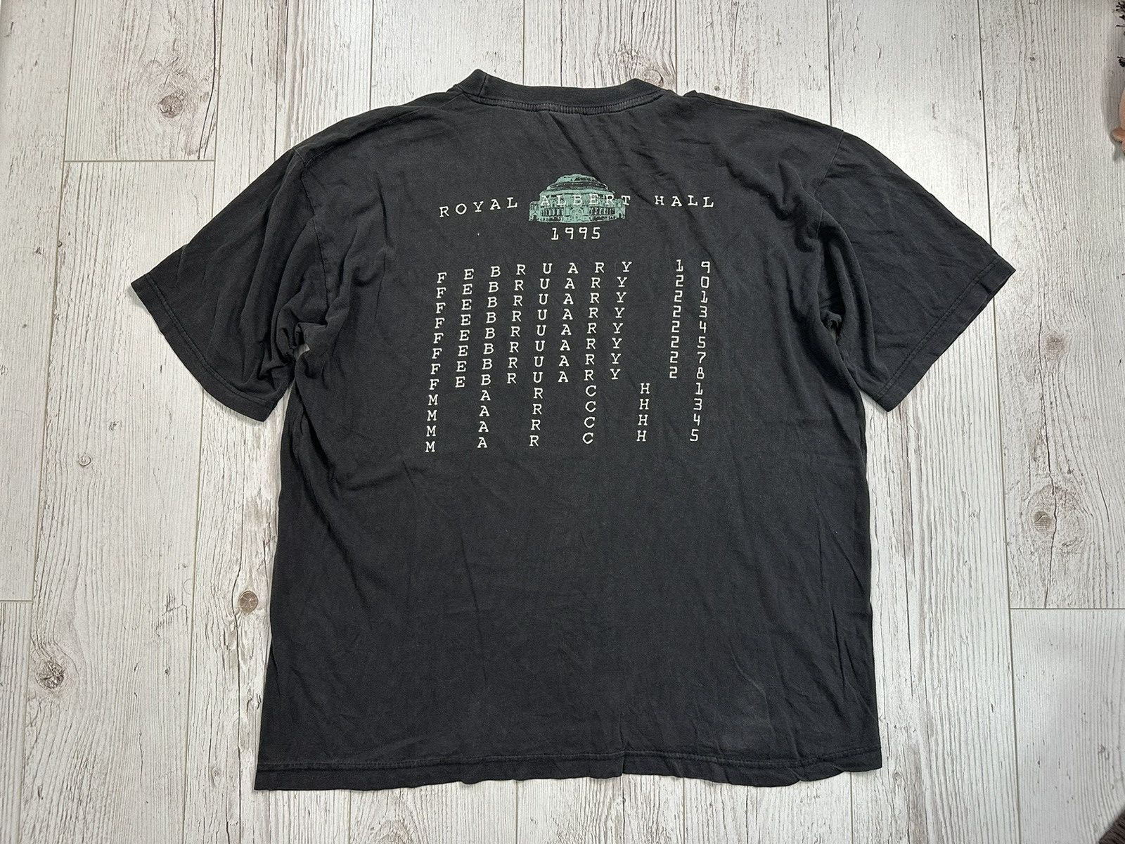 Band Tees × Vintage Eric Clapton Royal albert Hall 1995 singe stitch t-shirt Size US XL / EU 56 / 4 - 7 Thumbnail