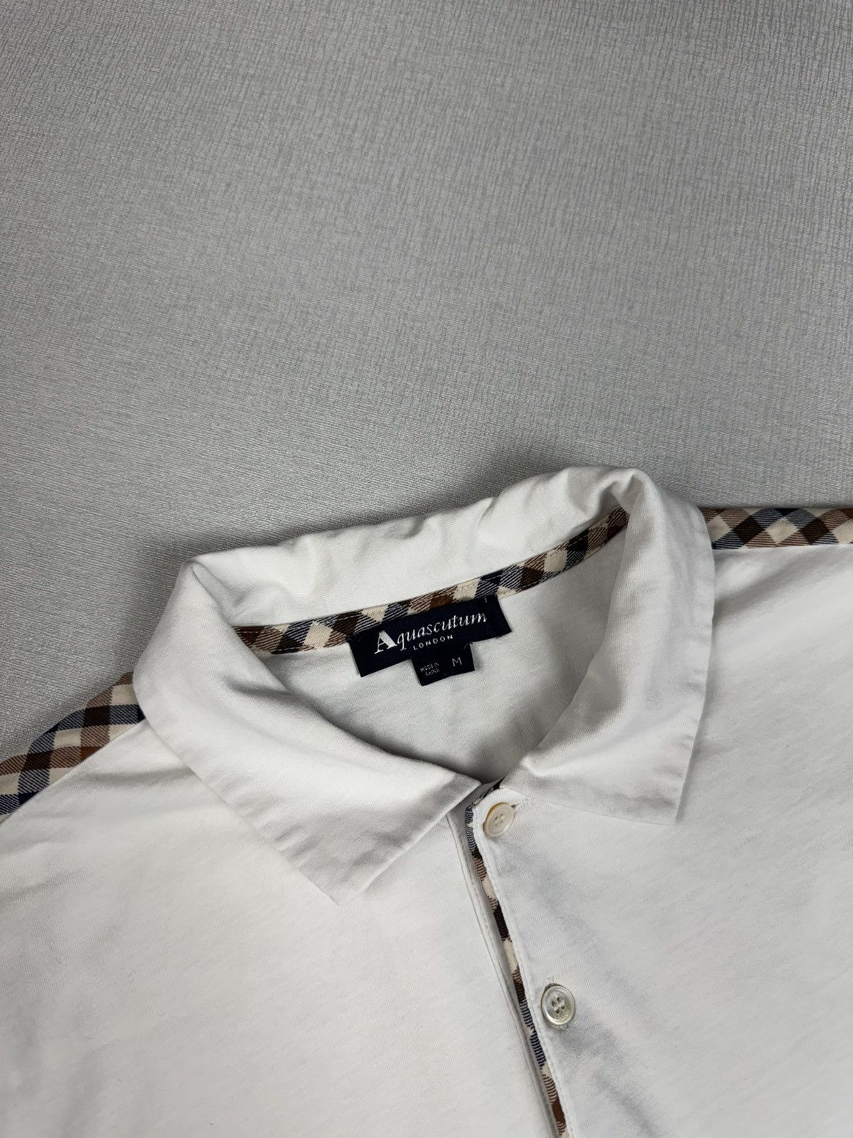 Aquascutum Men’s Aquascutum Polo T-Shirt size M Size US M / EU 48-50 / 2 - 2 Thumbnail
