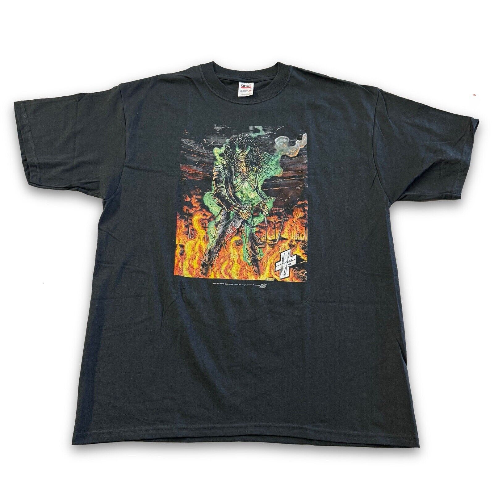 Other 2001 Evil Ernie Tshirt Chaos Comics Mens XL Comic Images Size US XL / EU 56 / 4 - 1 Thumbnail
