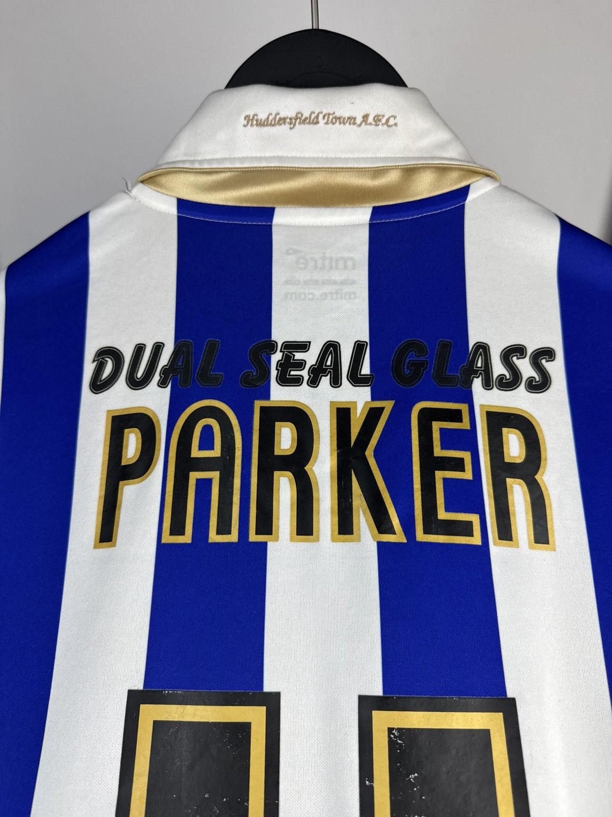 Vintage 2008-09 Huddersfield Centenary Home Shirt Parker #23 Size US L / EU 52-54 / 3 - 10 Thumbnail