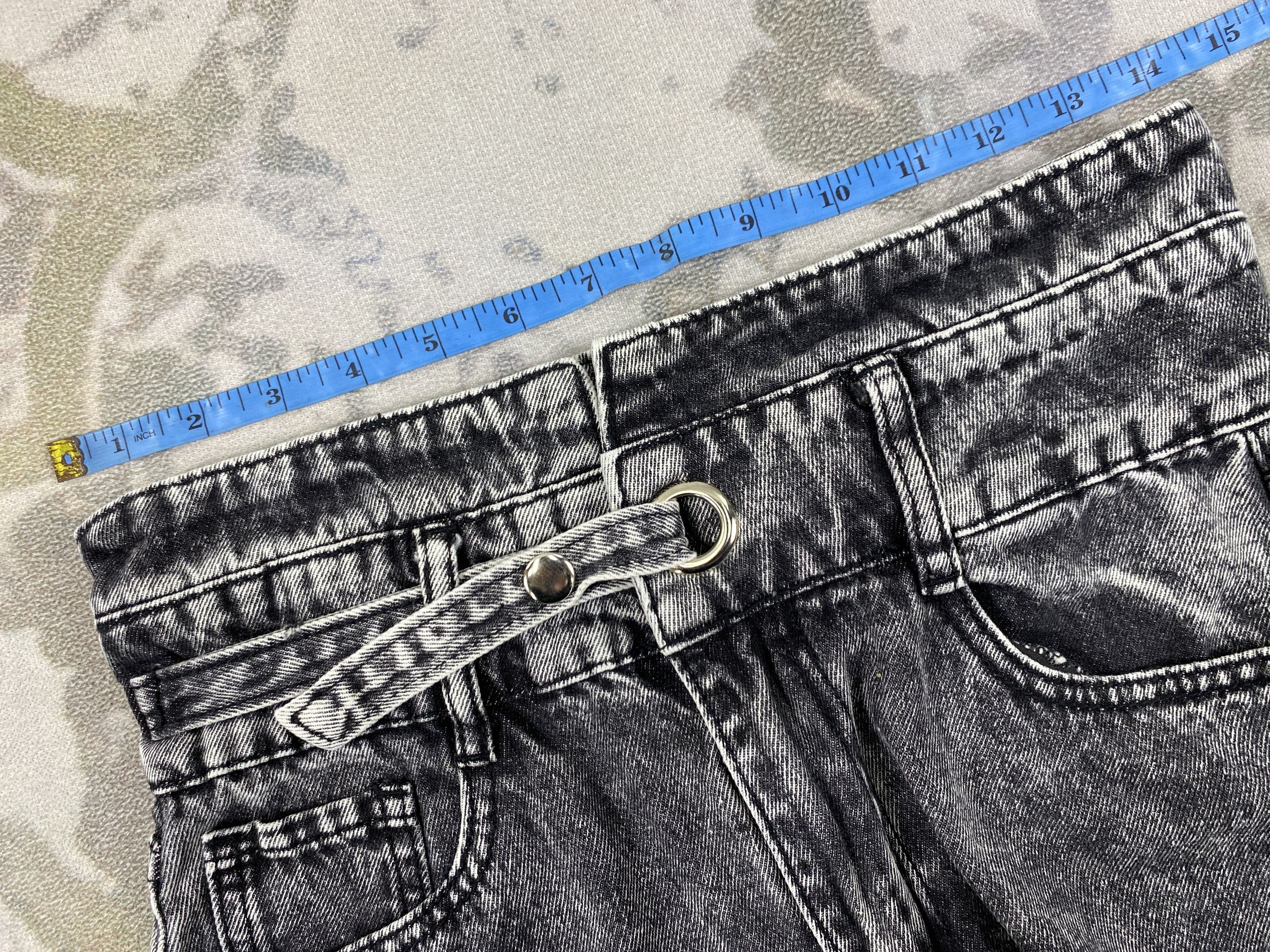 Japanese Brand Faded Black Vintage Dazy Jeans 28x29.5 Denim- JN3570 Size 28" / US 6 / IT 42 - 5 Thumbnail