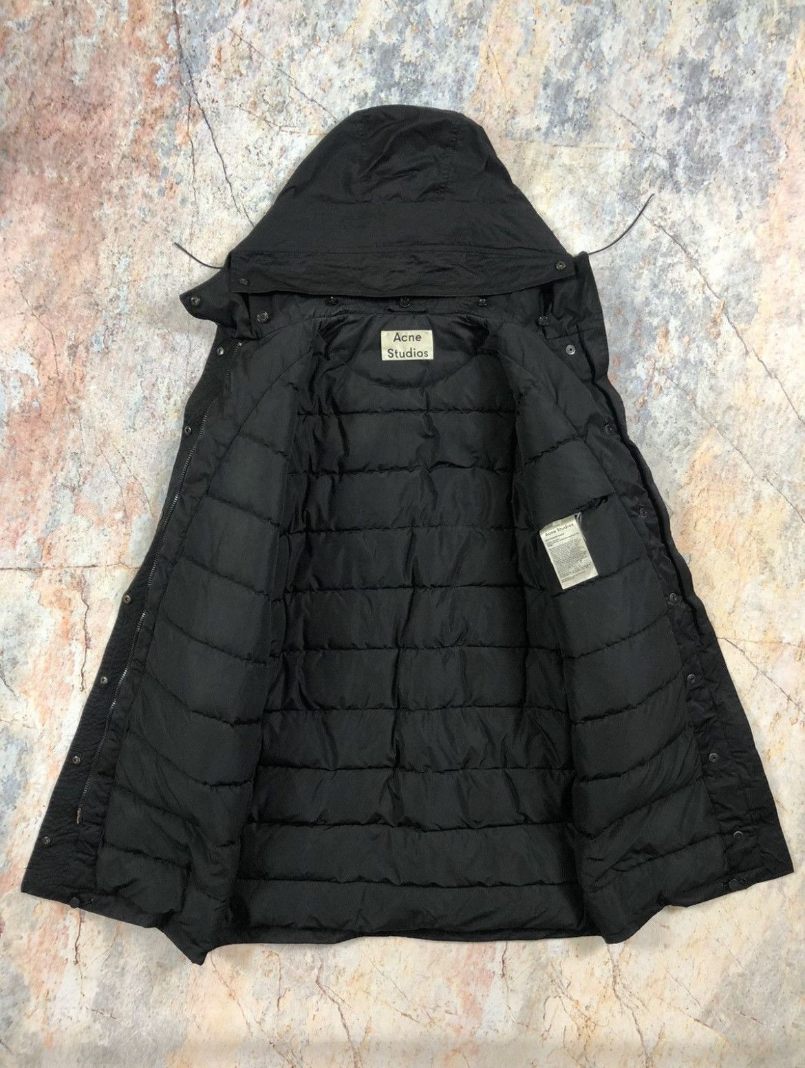 Acne Studios Acne Studios New Powder Parka - Black Size S / US 4 / IT 40 - 4 Thumbnail