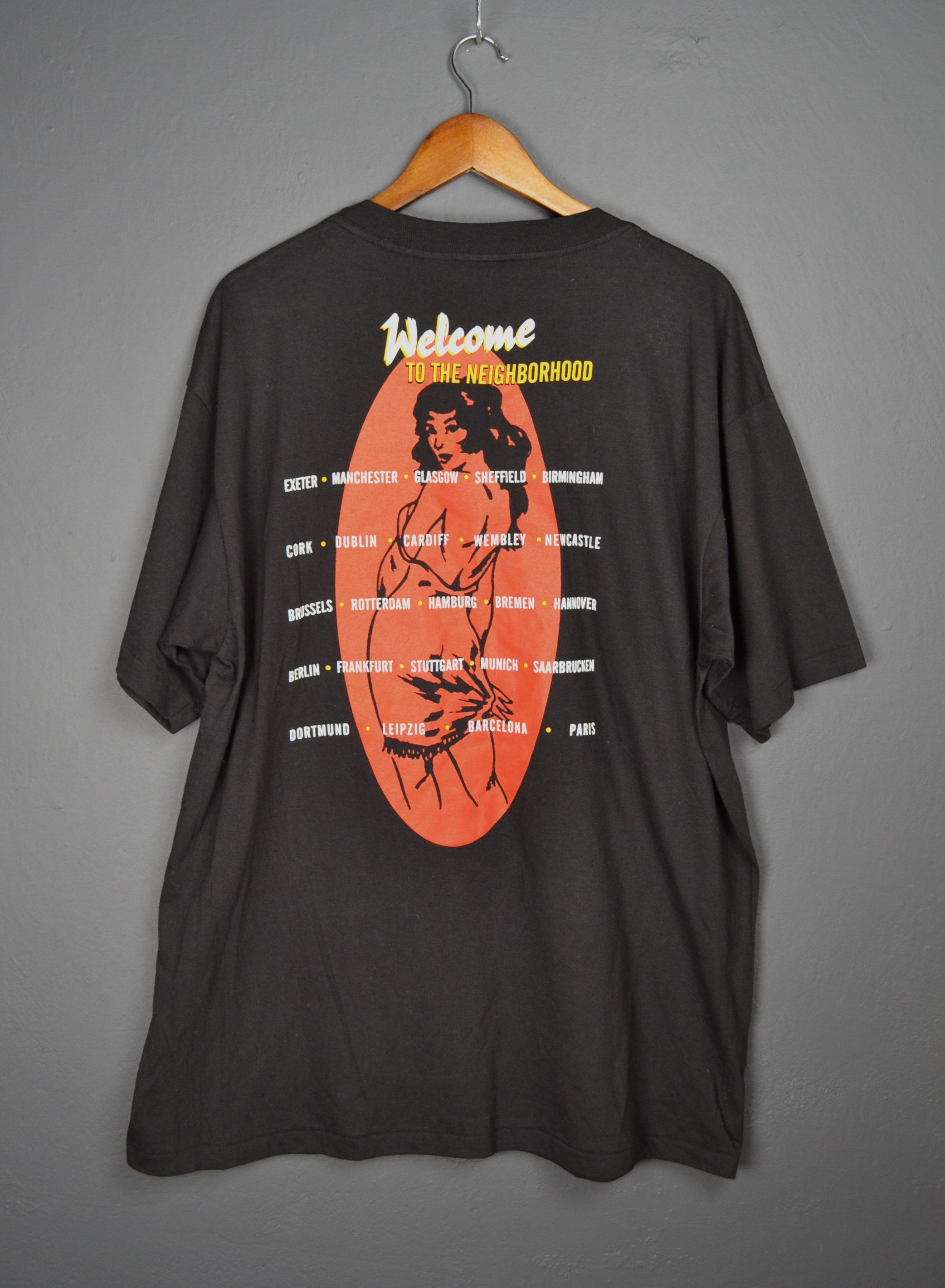 Band Tees Meat Loaf Welcome To The Neighborhood XL 1996 Vintage Size US XL / EU 56 / 4 - 9 Thumbnail