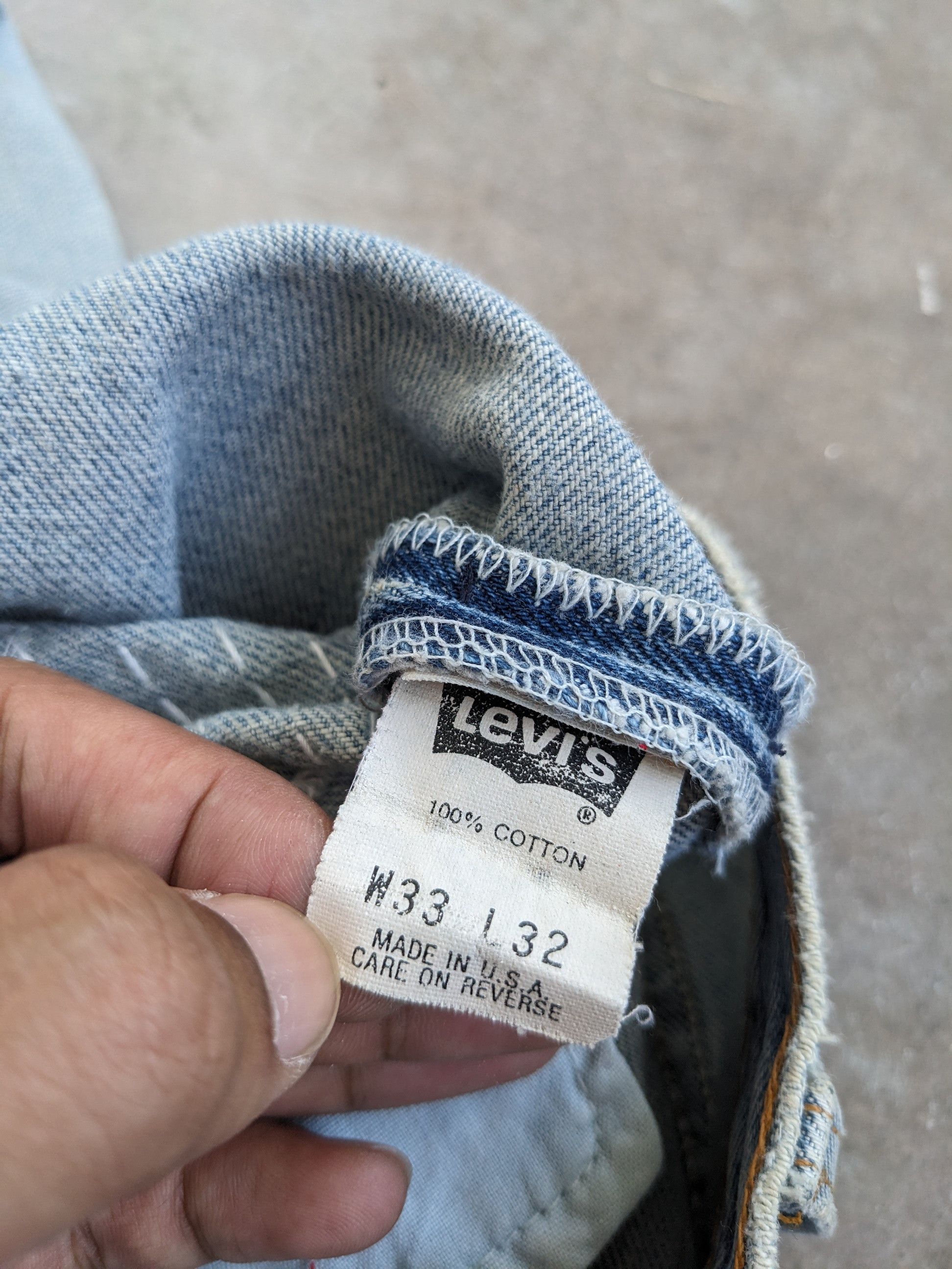 Levi's OPEN ORDER 🔥 Vintage Levis 501 Bandana Boro Sashiko Custom Size US 30 / EU 46 - 10 Thumbnail