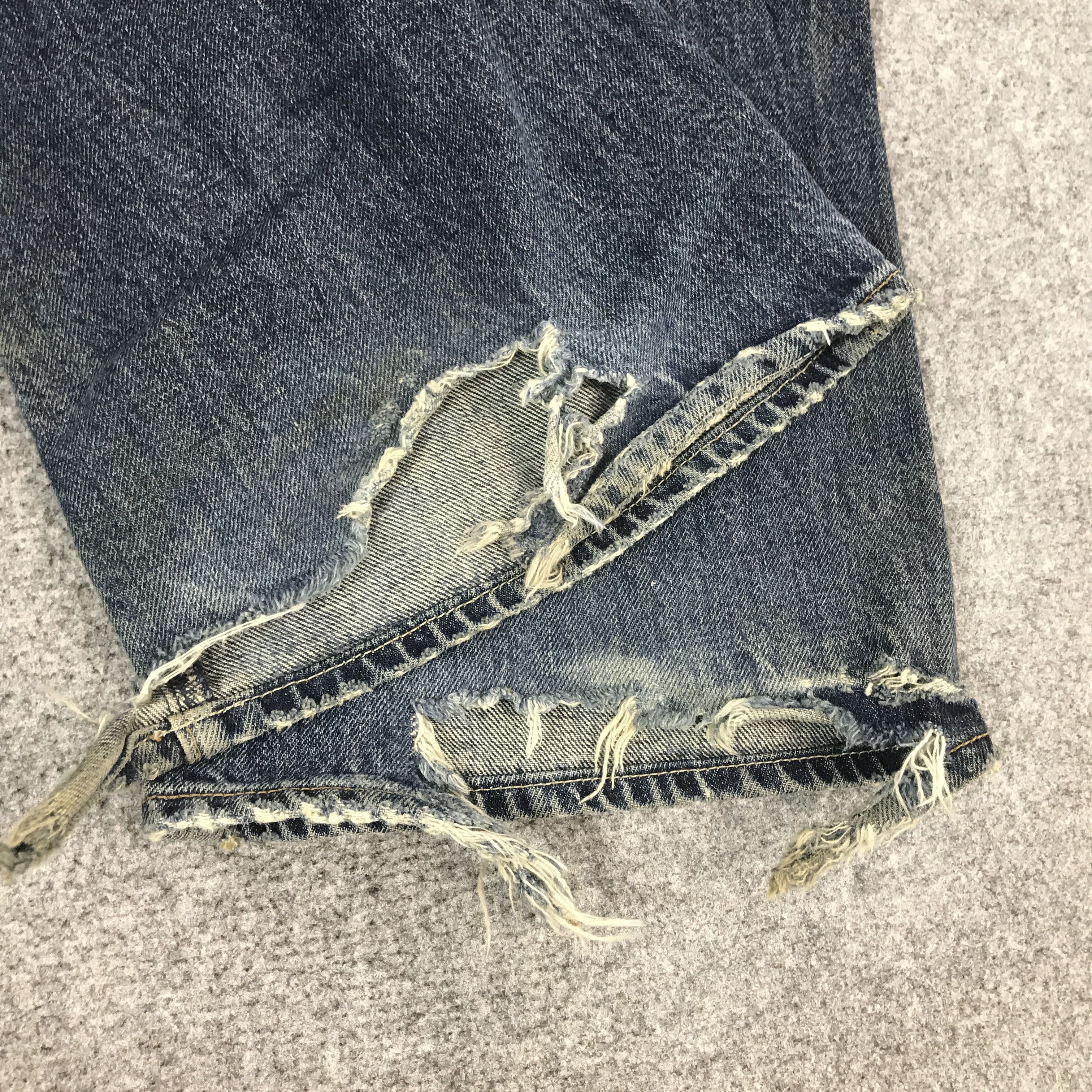 Japanese Brand Bootcut style Gap distressed denim jeans pants Size US 32 / EU 48 - 13 Thumbnail