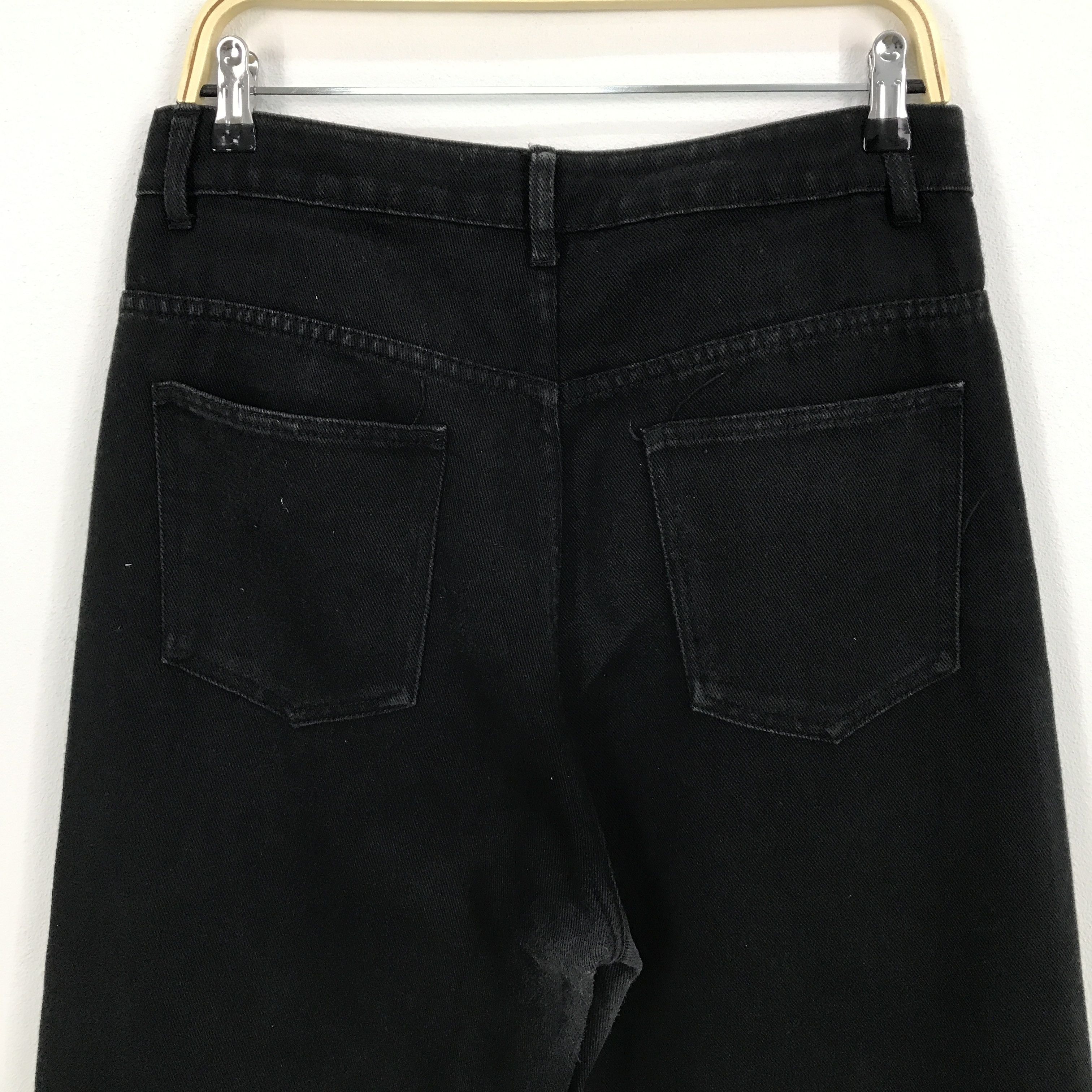 Japanese Brand Japan style classical baggy Black denim pants Size US 30 / EU 46 - 5 Thumbnail