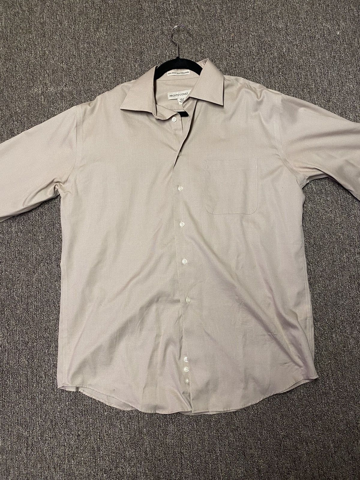 Pronto Uomo PRONTO UOMO Dress Shirt Size 34S - 2 Thumbnail