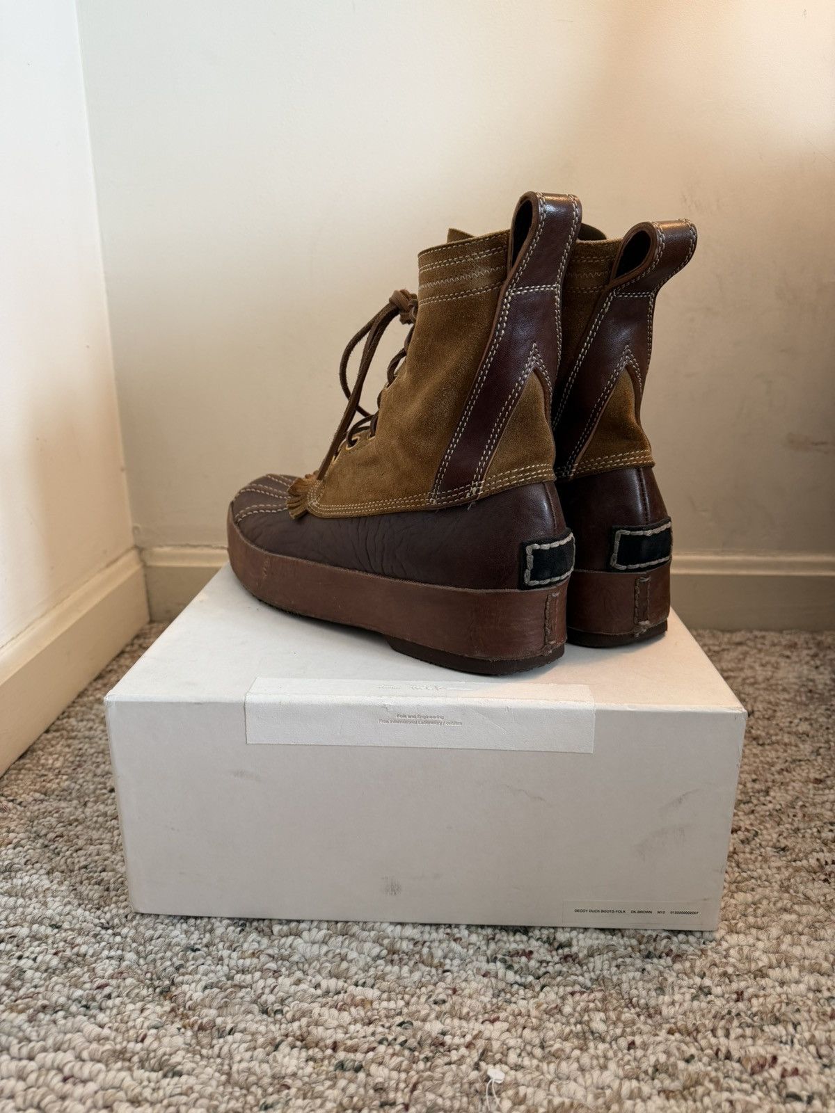 Visvim Visvim Decoy Duck Boots A/W-22 Size US 12 / EU 45 - 4 Thumbnail
