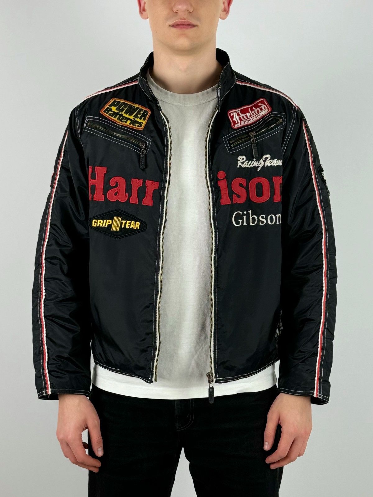 Vintage Vintage Harrison Gibson Racing Jacket Size US L / EU 52-54 / 3 - 1 Thumbnail