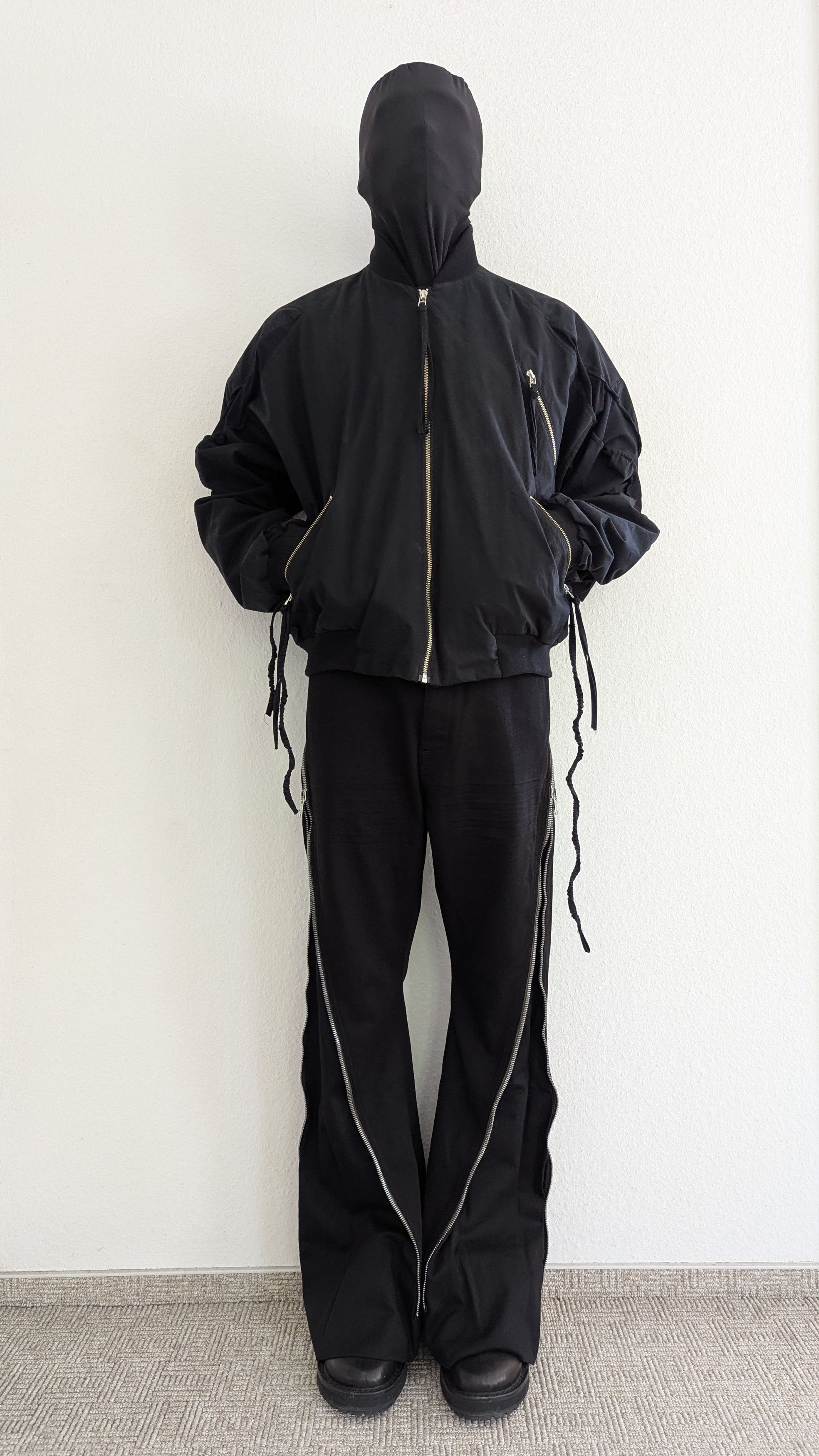 POST ARCHIVE FACTION (PAF) Post Archive Faction (PAF) 3.0 Twisted Bomber Jacket Black Size US M / EU 48-50 / 2 - 3 Thumbnail