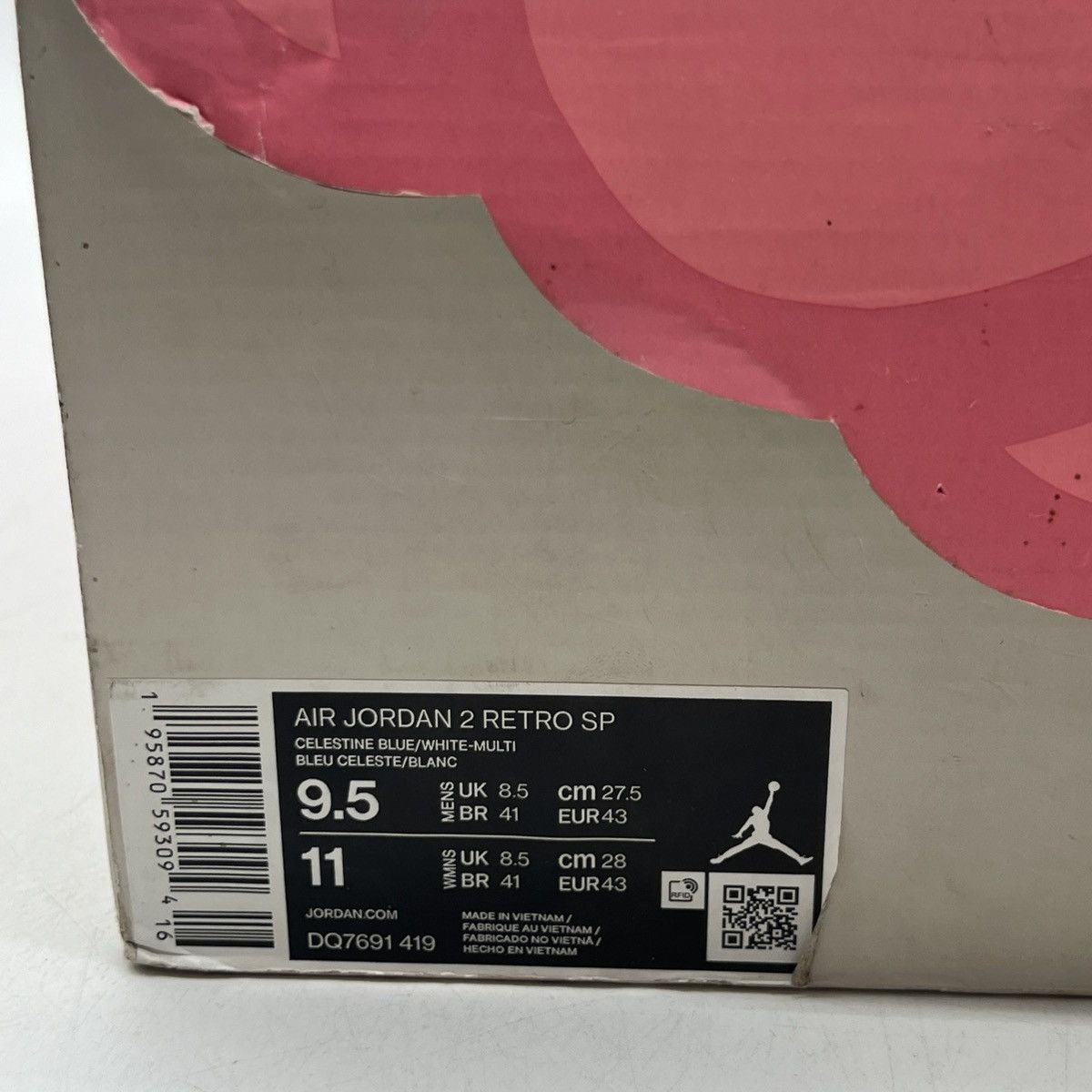 Jordan Brand J.Balvin x air Jordan 2 Size US 9.5 / EU 42-43 - 6 Thumbnail