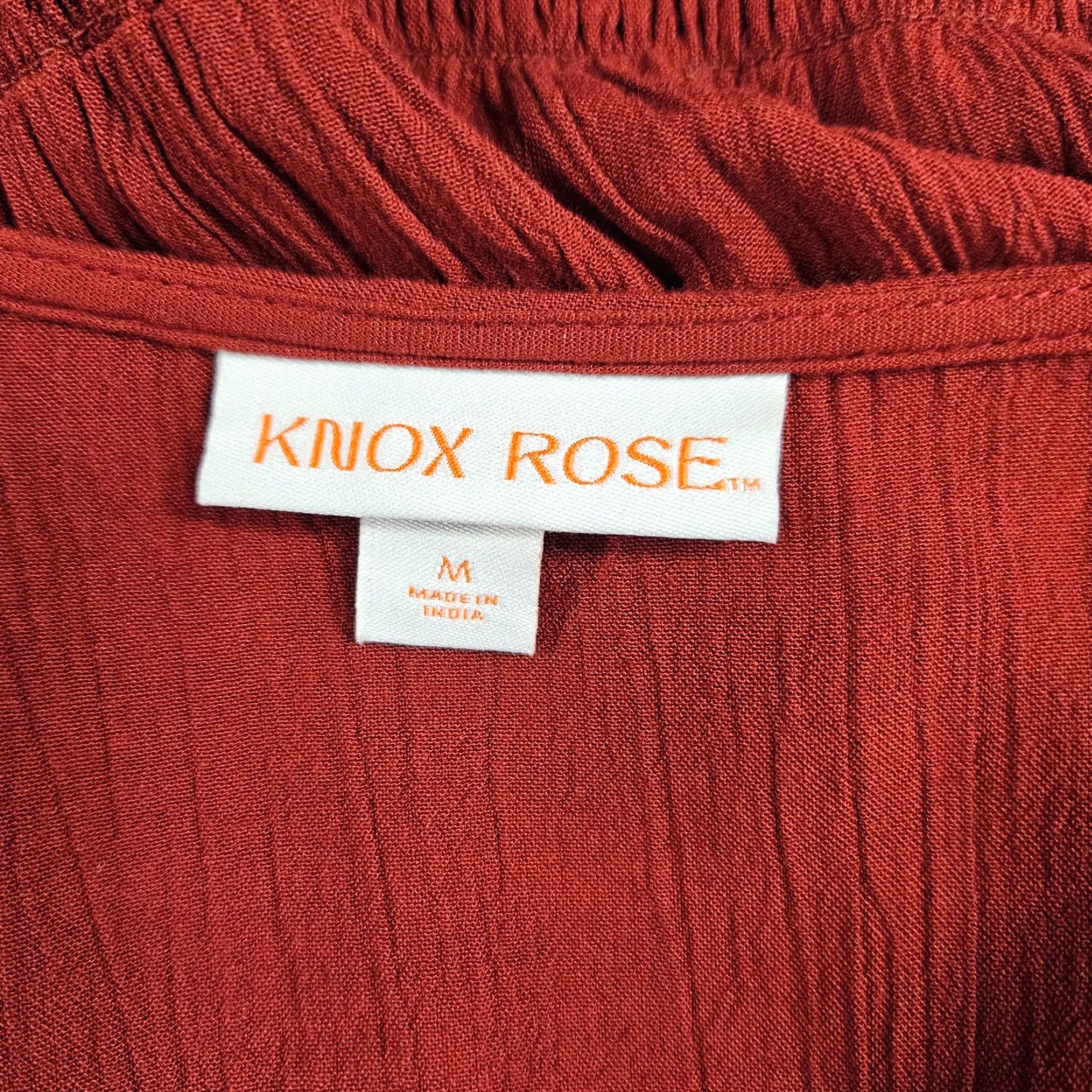Vintage Knox Rose Womens Blouse Sz M Red White Floral Embroidered Rayon V-Neck Shirt Ladies Womens Short description Size M / US 6-8 / IT 42-44 - 6 Thumbnail
