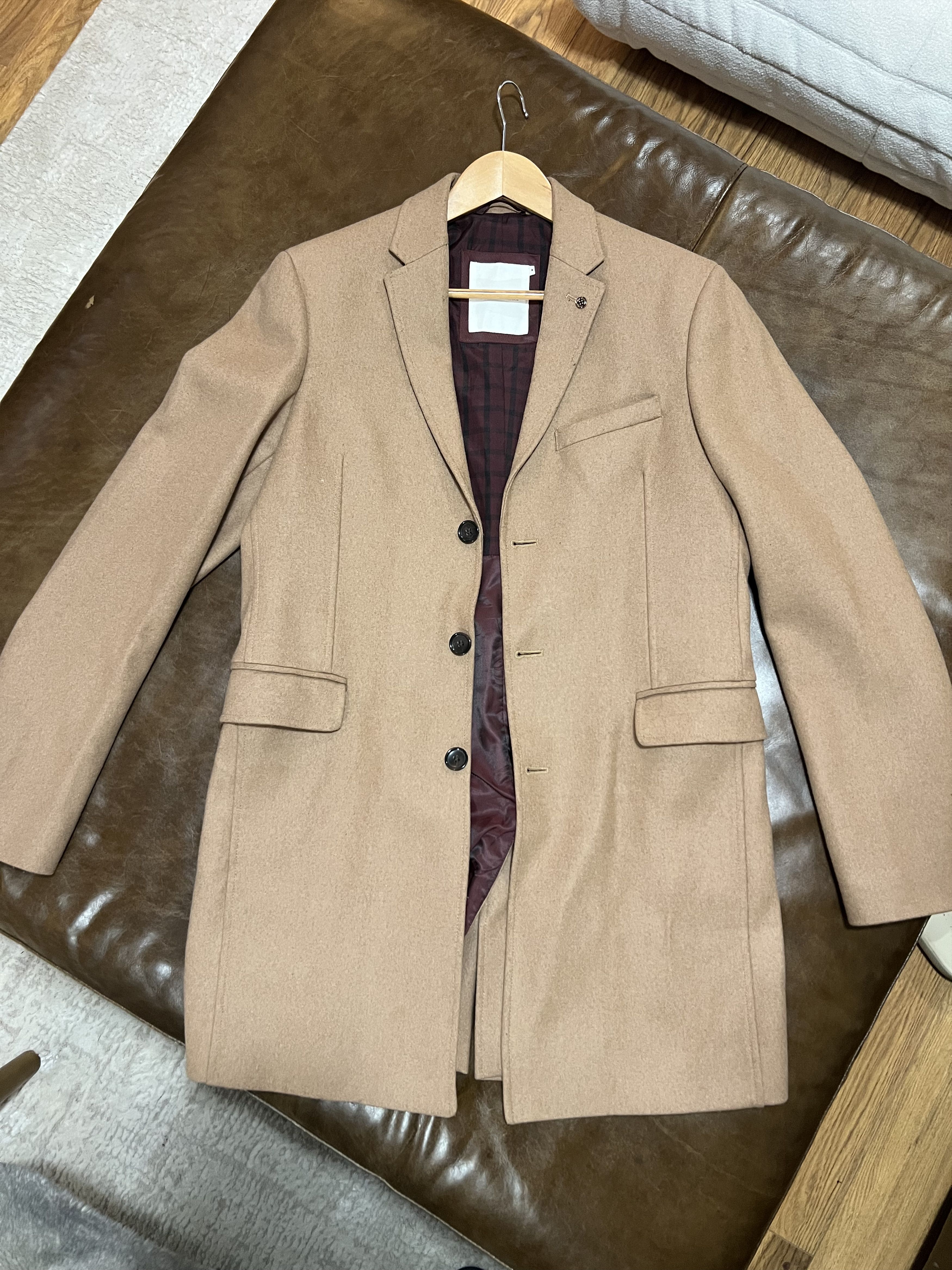 Ben Sherman Ben Sherman Camel Coat Size US M / EU 48-50 / 2 - 2 Thumbnail