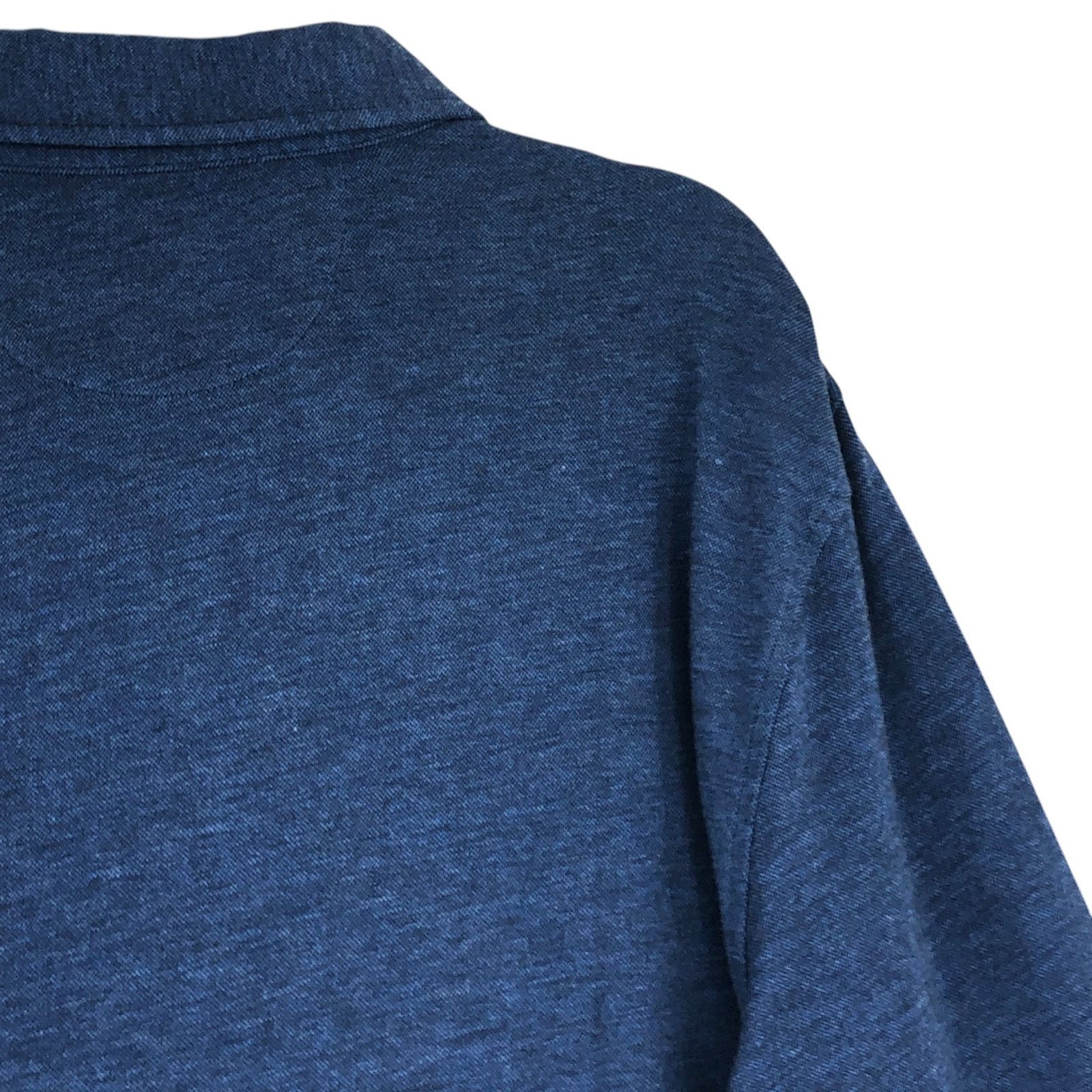 Peter Millar Peter Millar Size XL Polo Long Sleeve Suede Placket *ALTERED Size US XL / EU 56 / 4 - 14 Thumbnail
