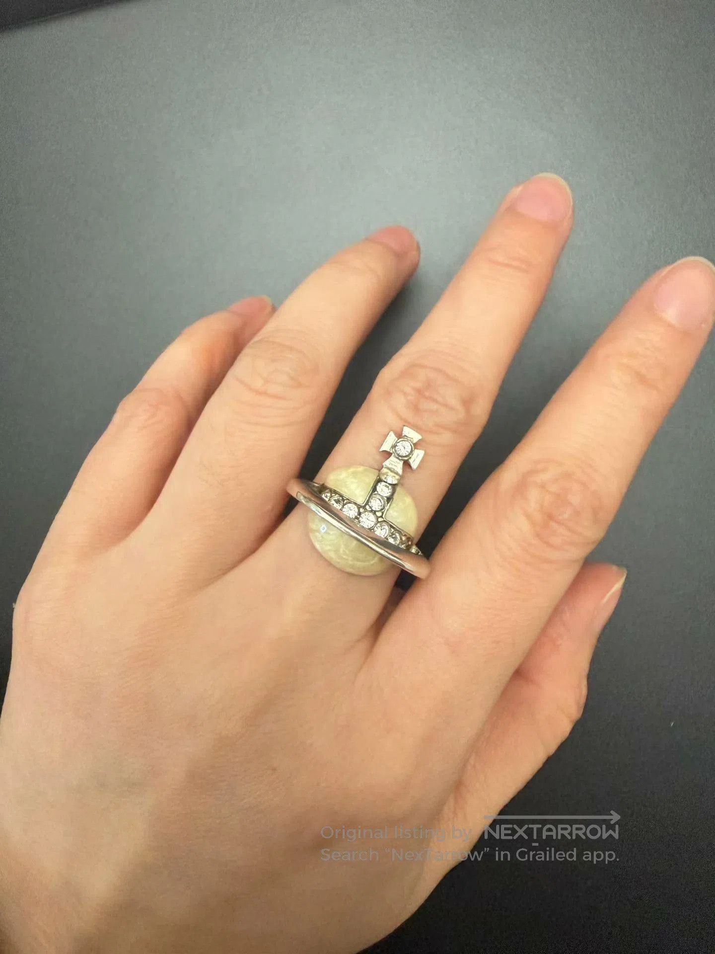 Vivienne Westwood Vivienne Westwood Saturn Ring. Size ONE SIZE - 1 Thumbnail