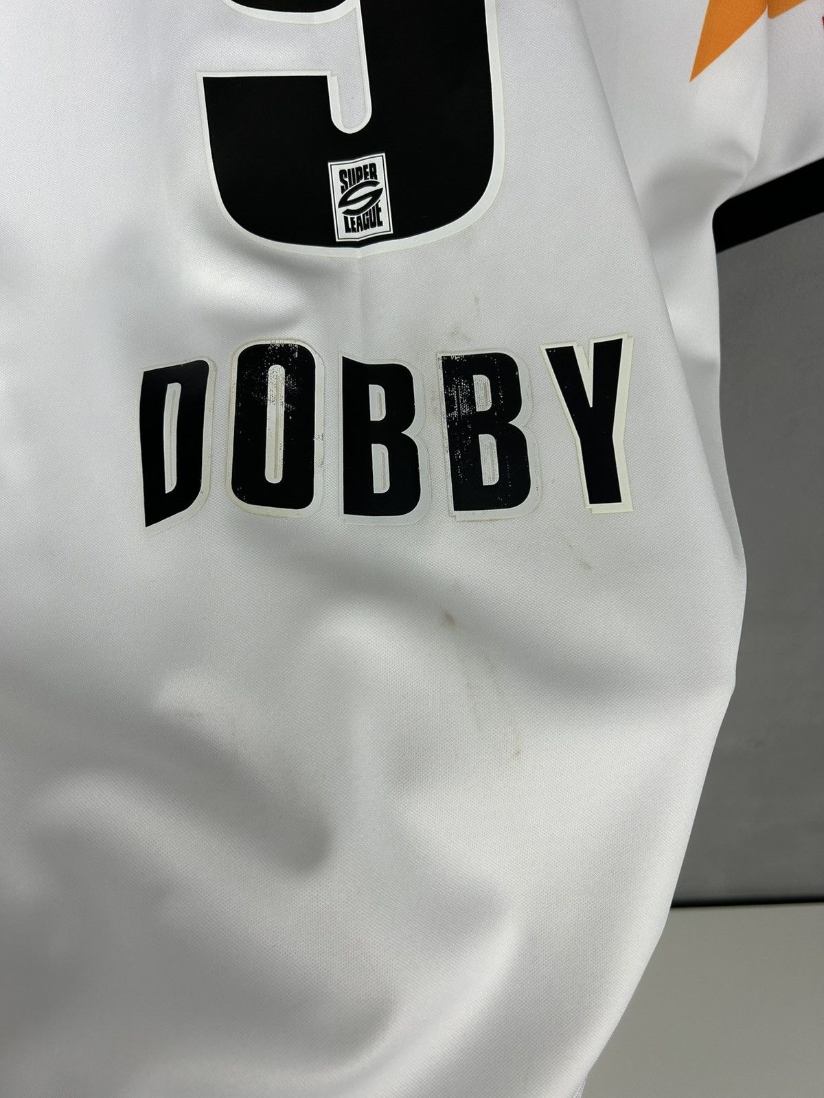 Vintage Bradford Bulls Rugby Jersey Shirt ISC Dobby #9 Super League Size US S / EU 44-46 / 1 - 10 Thumbnail