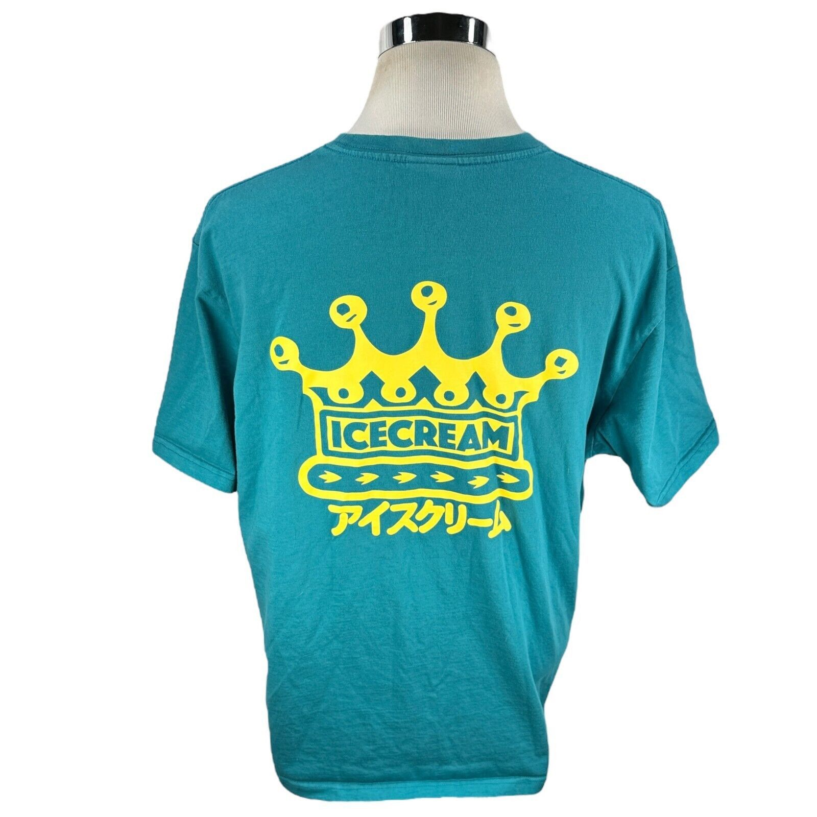 Icecream Icecream T-Shirt Men’s 2X 2XL XXL Blue Cotton Short Sleeve Size US XXL / EU 58 / 5 - 4 Thumbnail