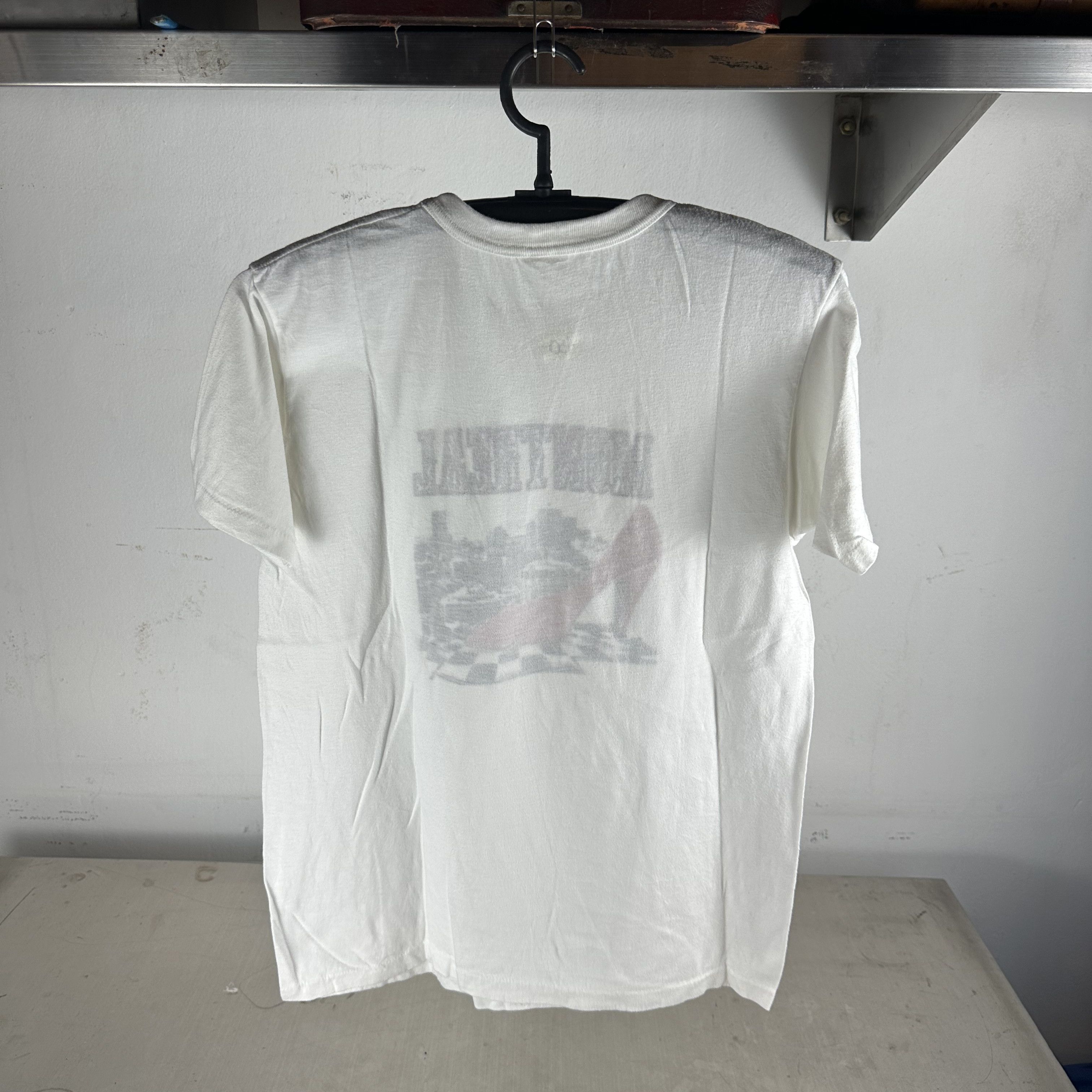 Vintage ​​Vintage 1970s/80s Montreal Heel Graphic T-Shirt Size US L / EU 52-54 / 3 - 3 Thumbnail