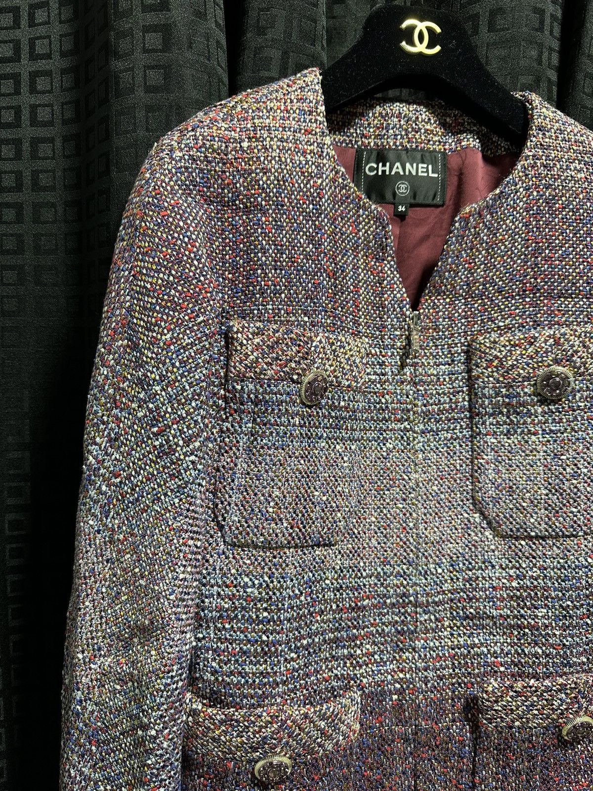 Chanel Chanel tweed jacket Size XS / US 0-2 / IT 36-38 - 4 Thumbnail