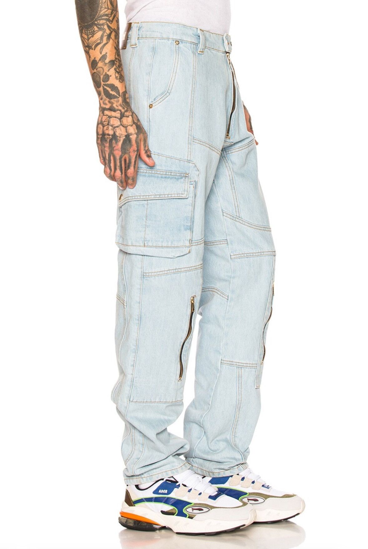 GmbH Workwear Jeans Size US 32 / EU 48 - 2 Thumbnail