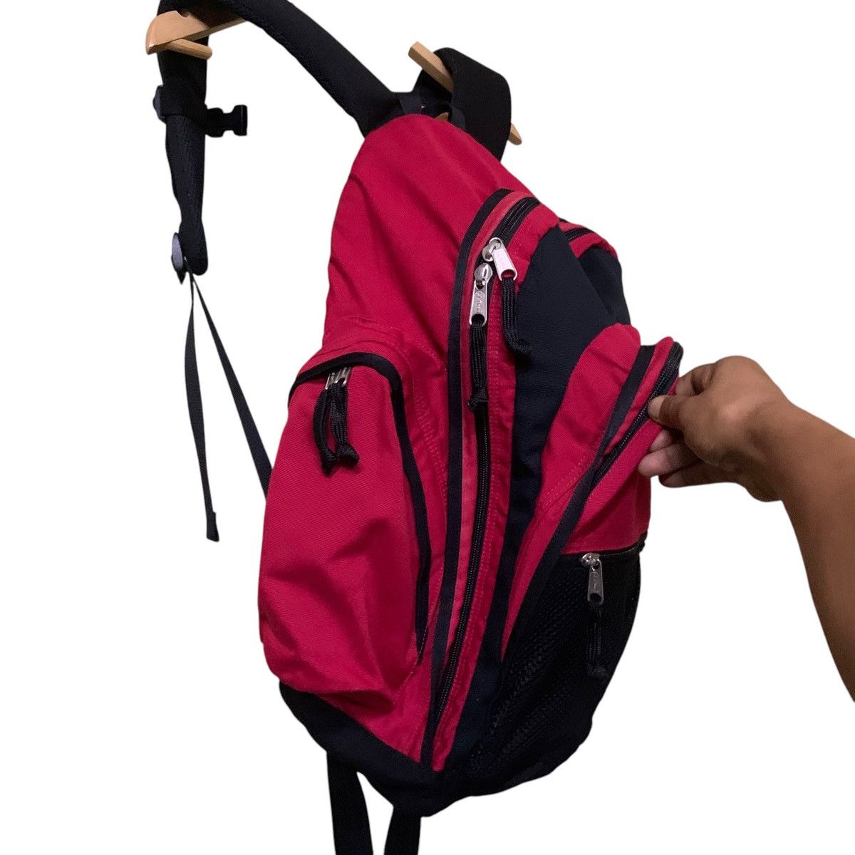 L.L. Bean LL bean backpack multi compartment red nice design Size ONE SIZE - 3 Thumbnail