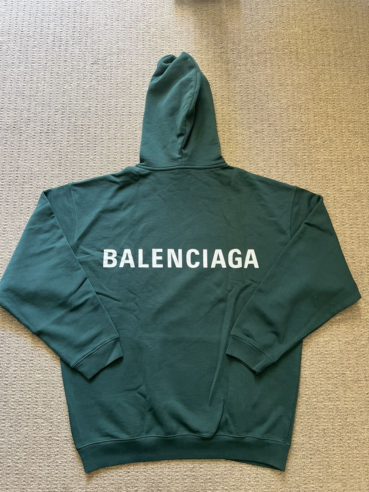 Balenciaga Balenciaga Logo Hoodie Size US L / EU 52-54 / 3 - 1 Thumbnail