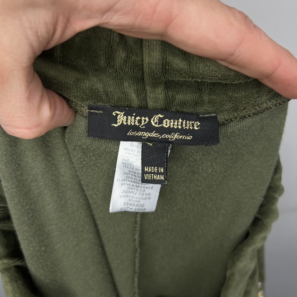 Juicy Couture Vintage Juicy Couture Hoodie + Pants Set Tracksuit Velour Size M / US 6-8 / IT 42-44 - 14 Thumbnail