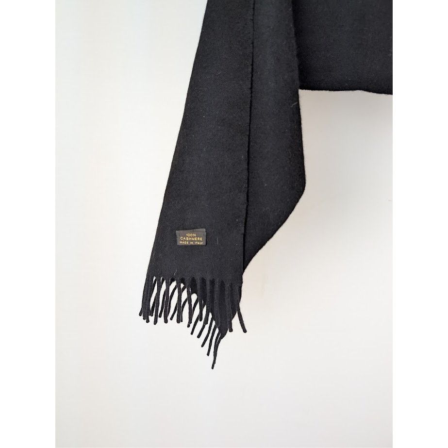 Loro Piana o1rshd1 CC20 Size: OS / Scarves in Black Size ONE SIZE - 4 Thumbnail
