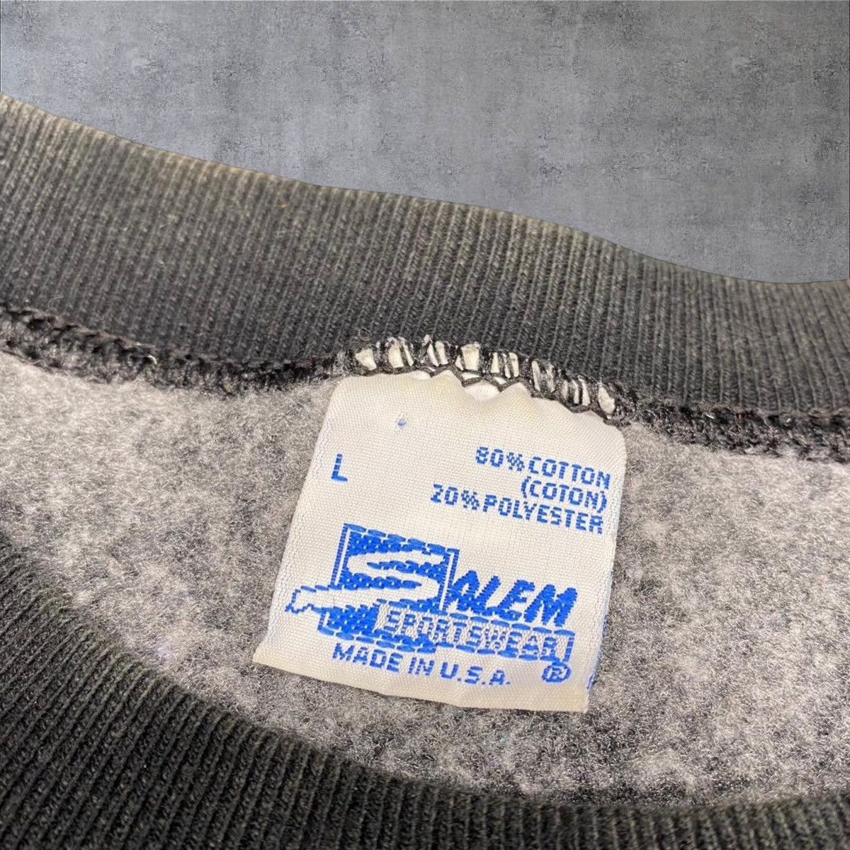 Salem Sportswear × Vintage Vintage Carolina Panthers Sweatshirt Size US L / EU 52-54 / 3 - 5 Thumbnail