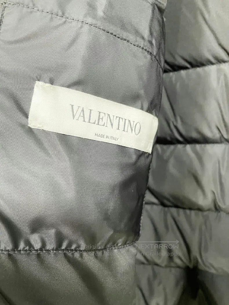 Valentino Valentino Letter print men's hooded down jacket Size US XL / EU 56 / 4 - 6 Thumbnail