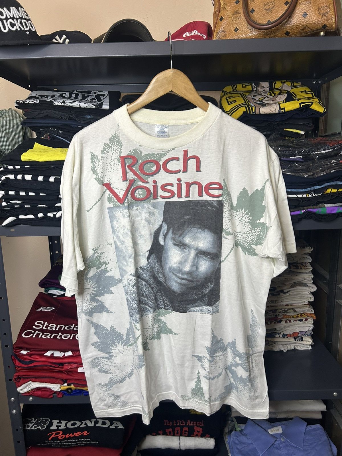 Band Tees Vintage Roch Voisine Chaud 95/96 Tour Tee USA L Size US L / EU 52-54 / 3 - 1 Thumbnail
