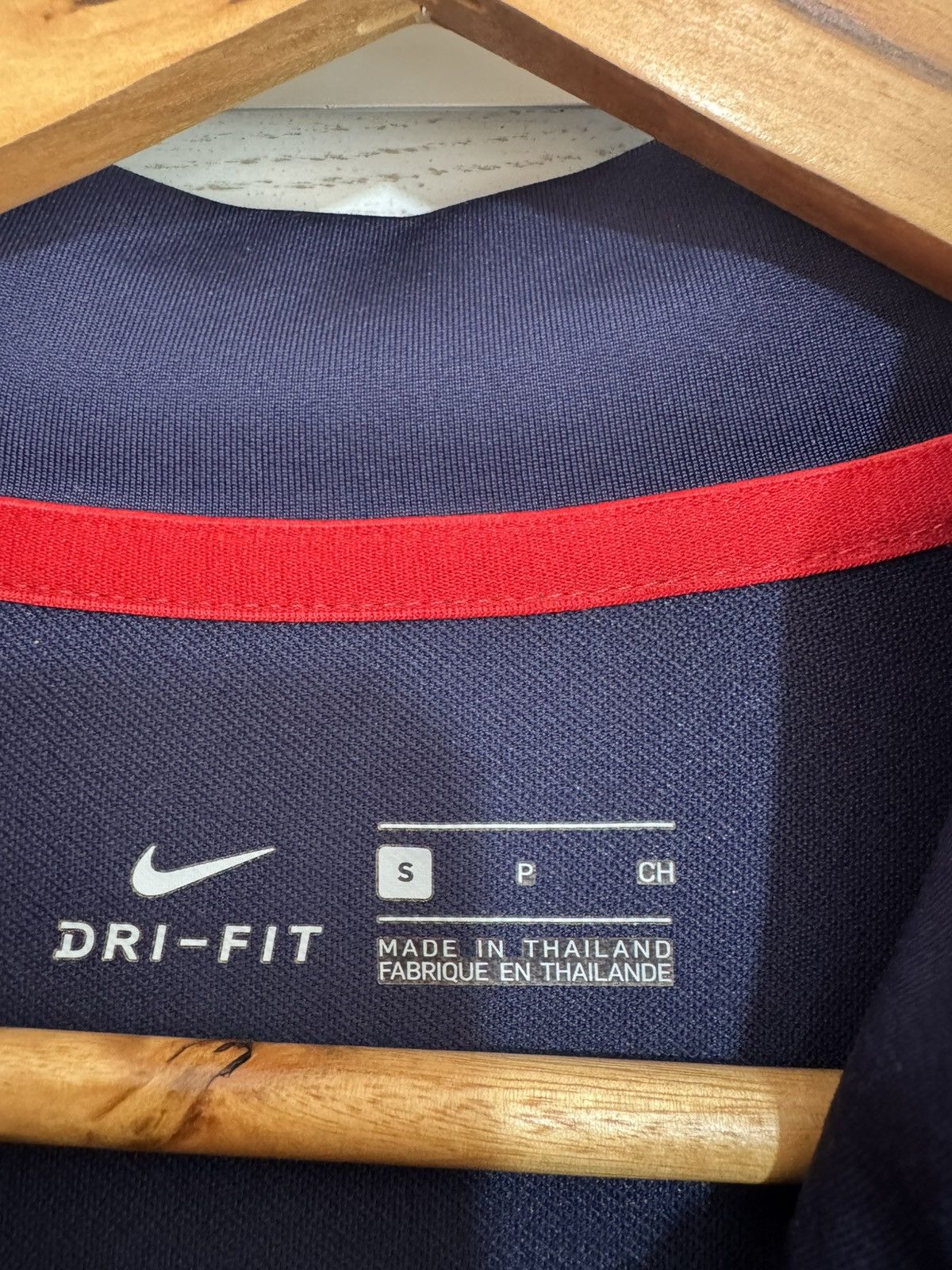Nike France 2020-2021 Soccer Training Drill Top Football Jersey Size US S / EU 44-46 / 1 - 11 Thumbnail
