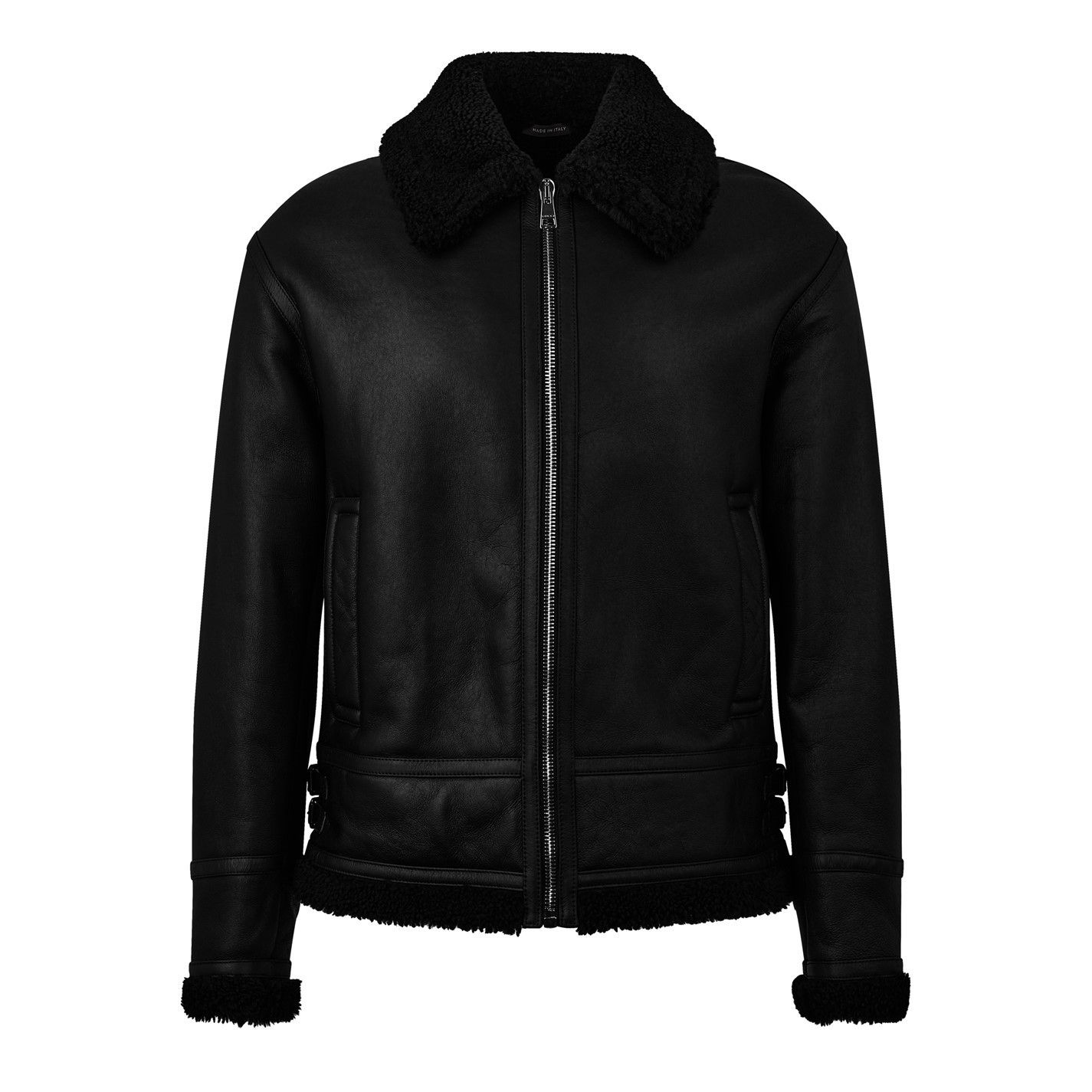 Gucci GUCCI Shearling Aviator Jacket Size US L / EU 52-54 / 3 - 1 Thumbnail