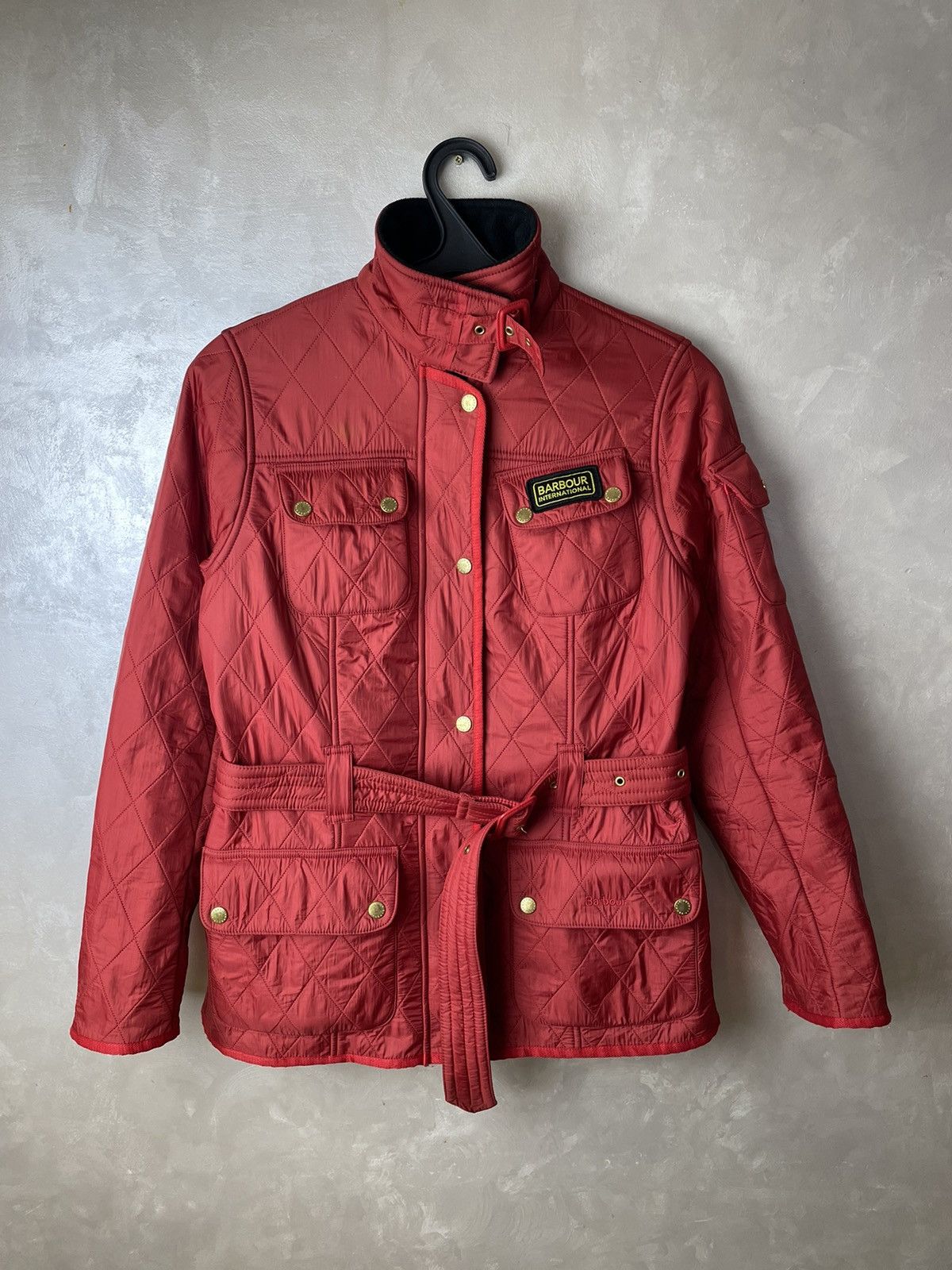 Barbour Barbour International Womens Quilted Jacket Size UK 12 Size M / US 6-8 / IT 42-44 - 2 Thumbnail