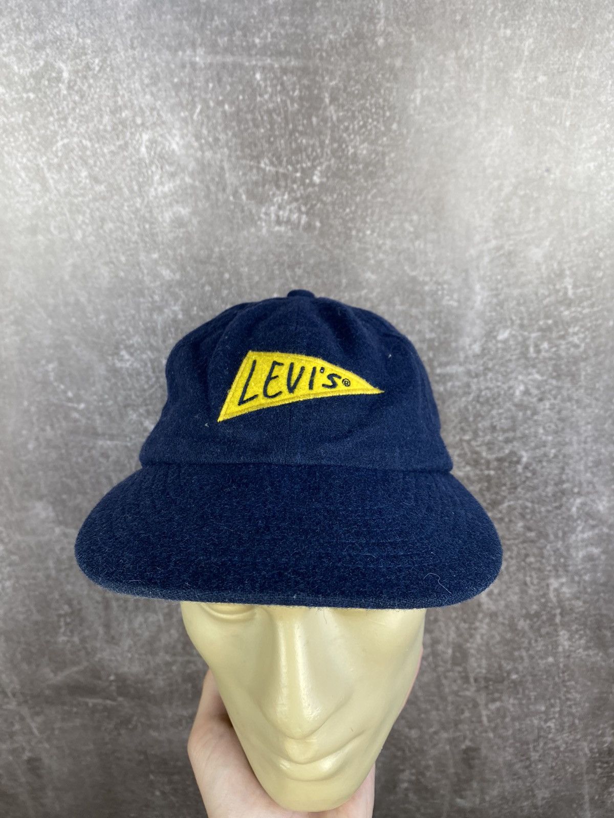 Levi's × Vintage Levi's logo wool hat 90s Size ONE SIZE - 1 Thumbnail