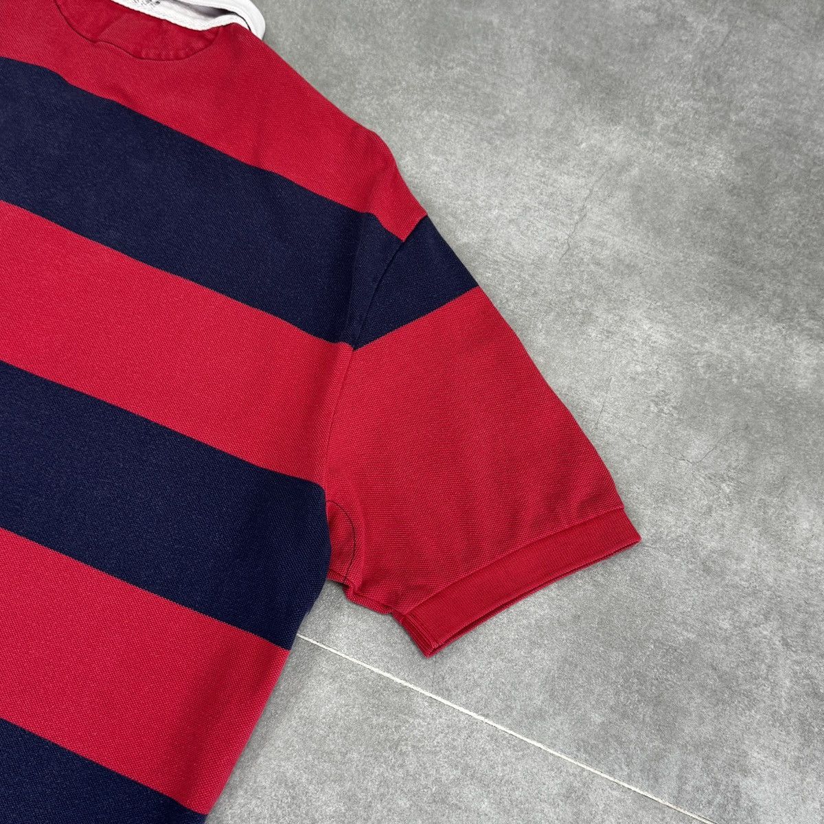 Polo Ralph Lauren Vintage Polo Ralph Lauren Striped Men Polo Shirt Size L Size US L / EU 52-54 / 3 - 19 Thumbnail