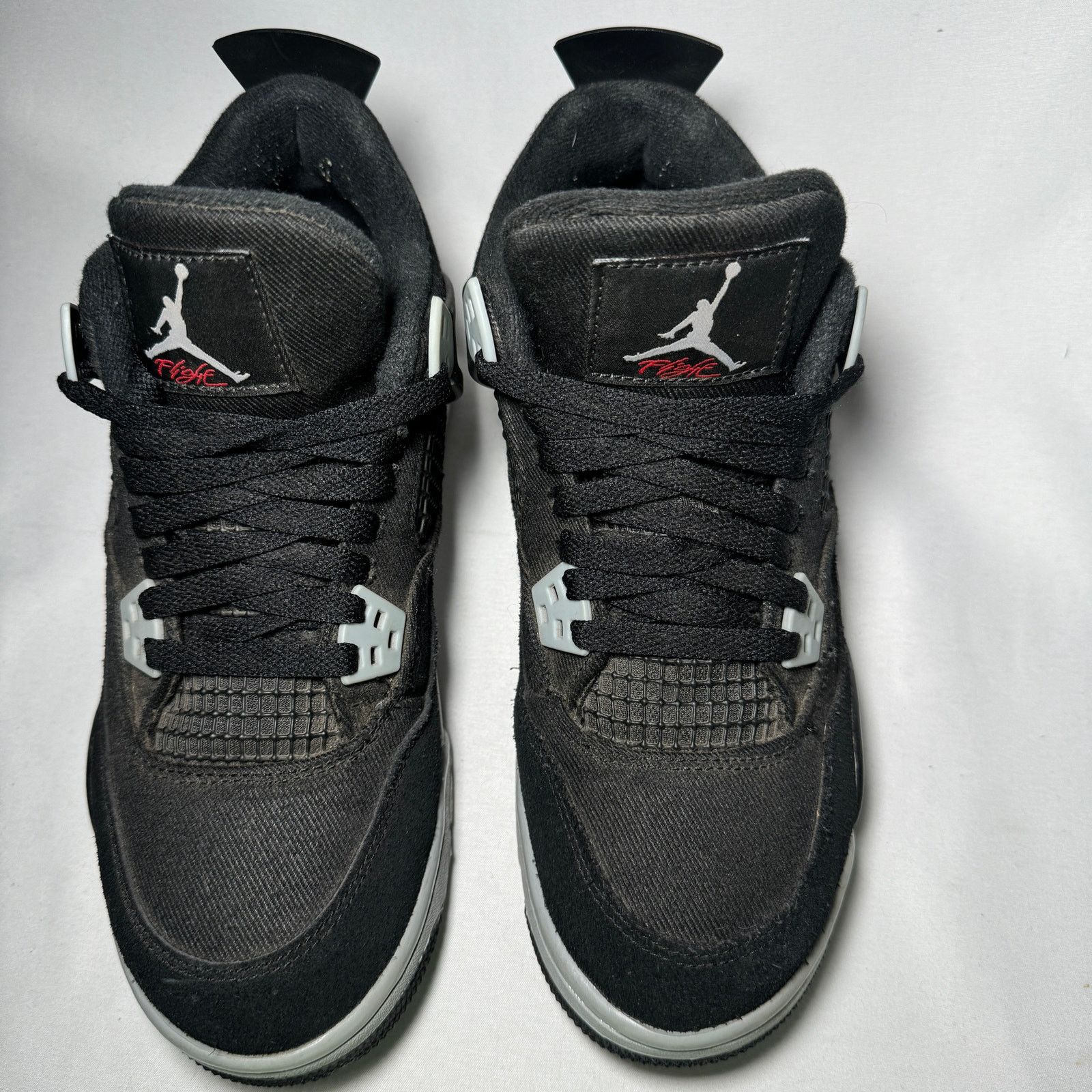 Jordan Brand × Nike Size 7 - Air Jordan 4 Retro SE GS Black Canvas Men's Shoes Size US 7 / EU 40 - 4 Thumbnail