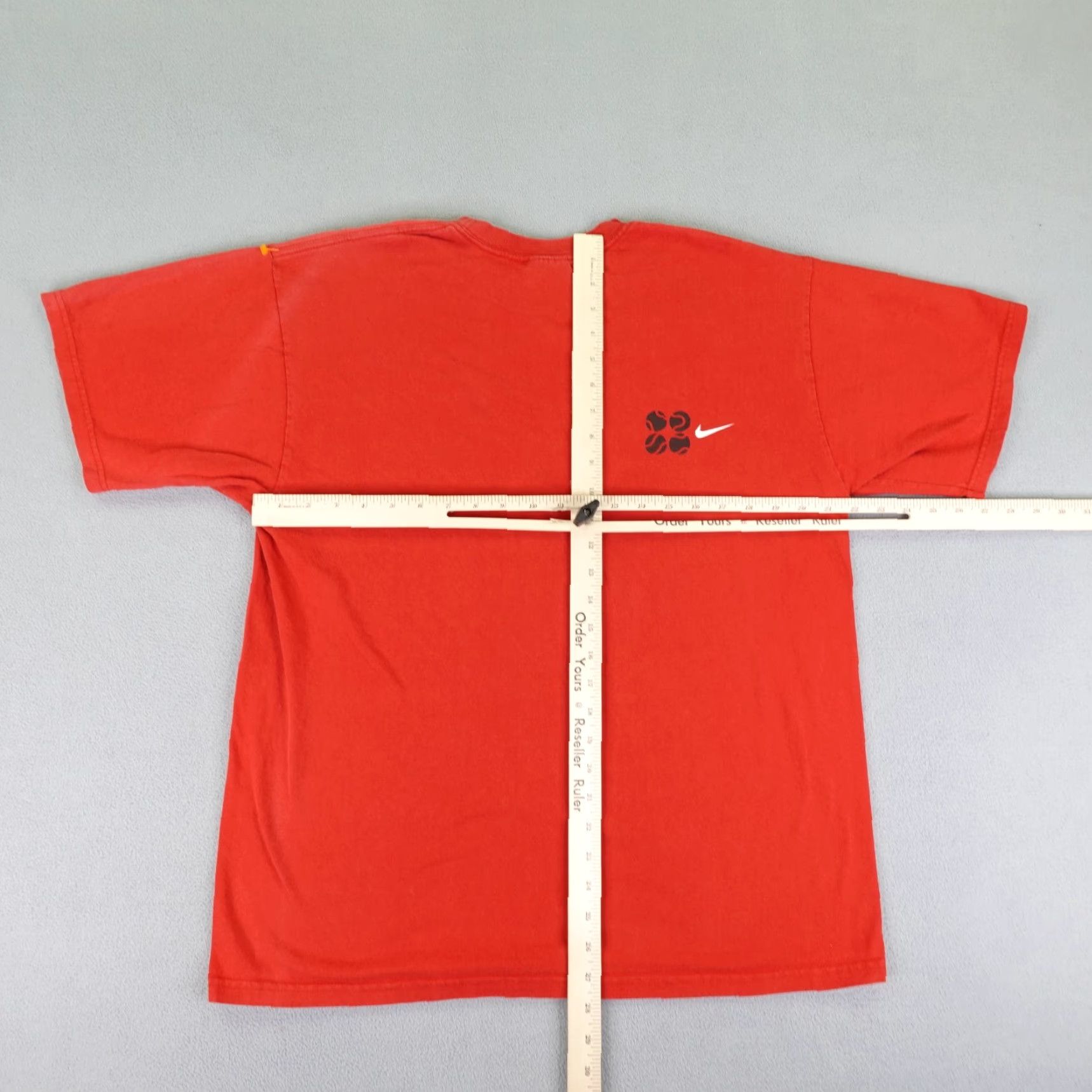 Nike VINTAGE Nike Shirt Mens Large Tennis Spell Out Athletic Workout Gym Sports Y2K ^ Size US L / EU 52-54 / 3 - 7 Thumbnail