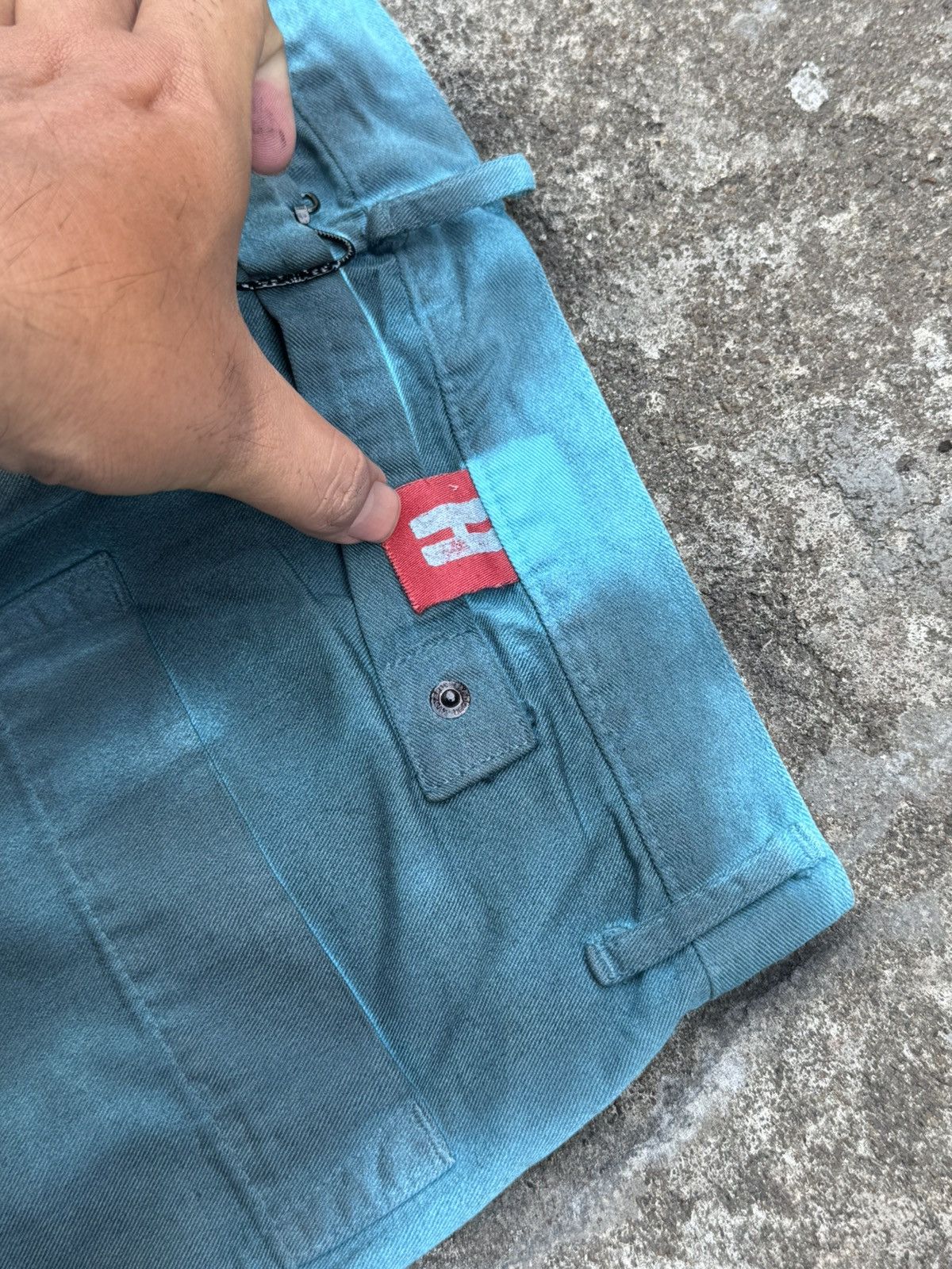 Hysteric Glamour Hysteric Glamour Waxed Spyred Carpanter Pants Size US 30 / EU 46 - 7 Thumbnail