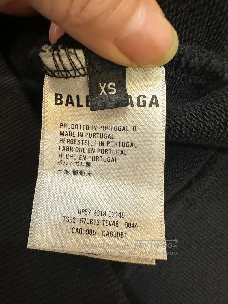 Balenciaga Balenciaga Crown Embroidered Logo Hoodie Size US XS / EU 42 / 0 - 5 Thumbnail