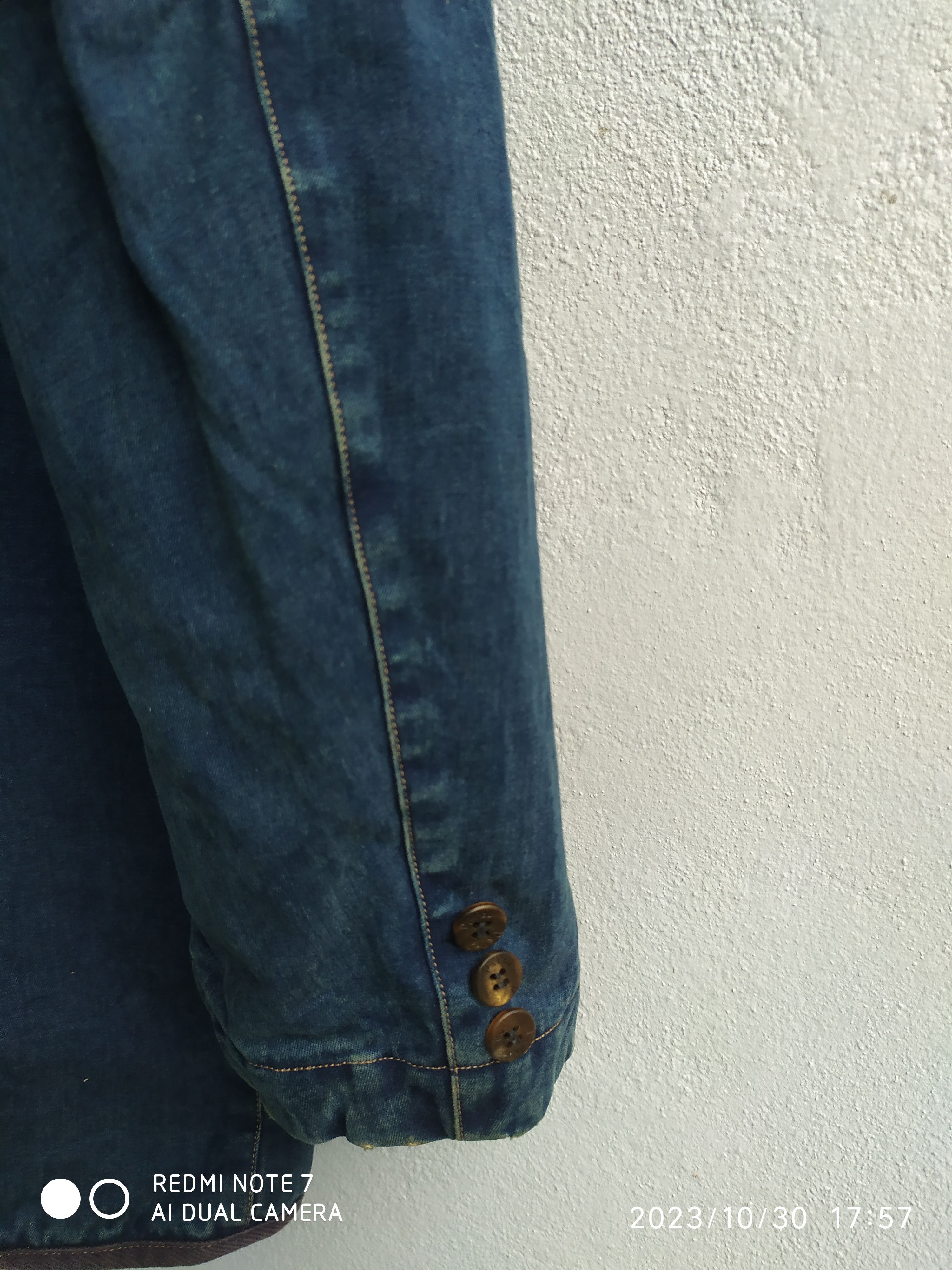 Japanese Brand × Vintage Vintage Papas Maniére De Heming indigo Japan jacket Size US M / EU 48-50 / 2 - 8 Thumbnail