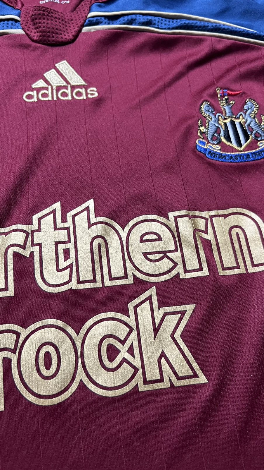 Adidas 2006-2007 Newcastle United adidas vintage jersey Size US XL / EU 56 / 4 - 7 Thumbnail