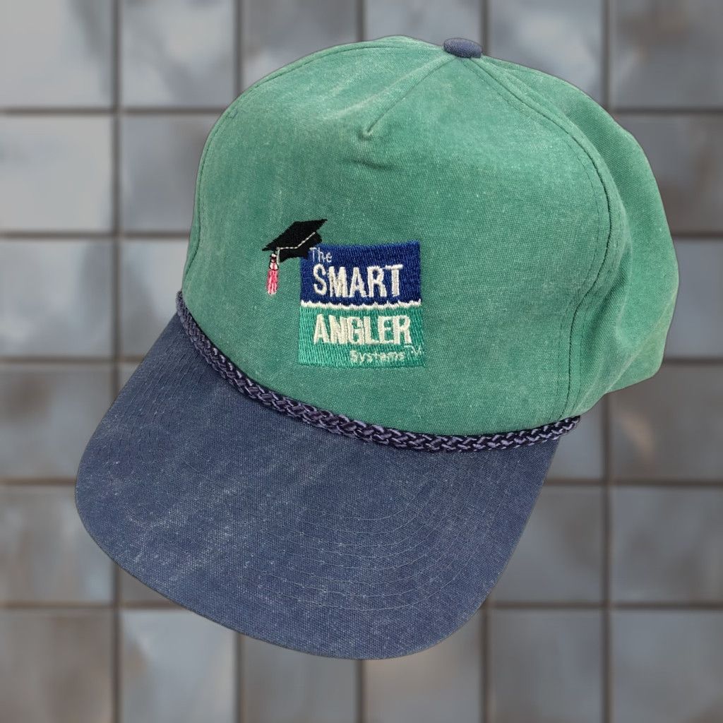 Doublet VINTAGE Cobra Snapback Hat Men One Size Green Rope Double Snap Adjustable 90s Classic Fishing Camouflage Size ONE SIZE - 1 Thumbnail