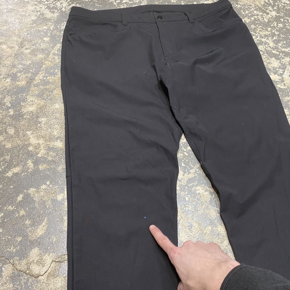 Lululemon × Vintage Lululemon Men’s ABC Pants Slim Fit Black Size US 38 / EU 54 - 7 Thumbnail